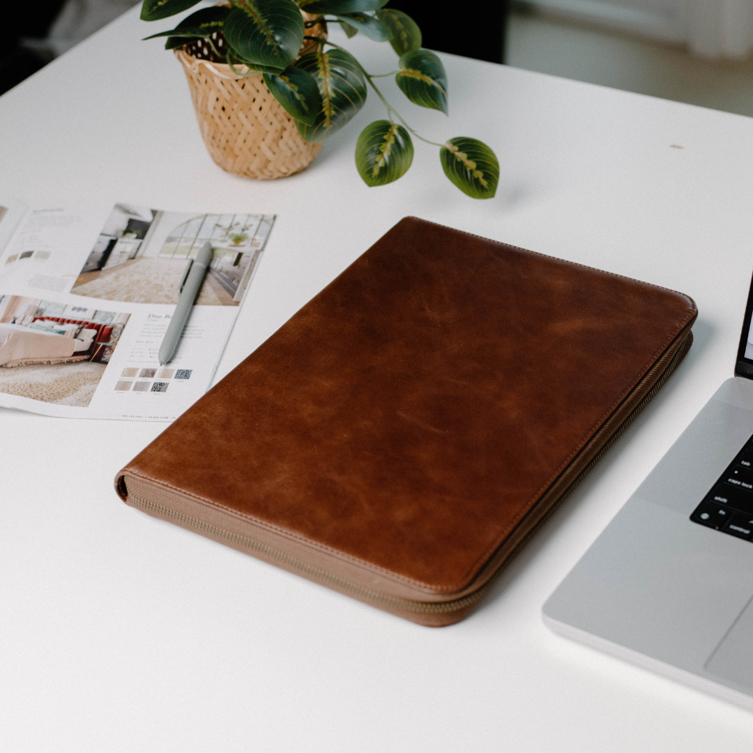 Leather MacBook Sleeve - Terra