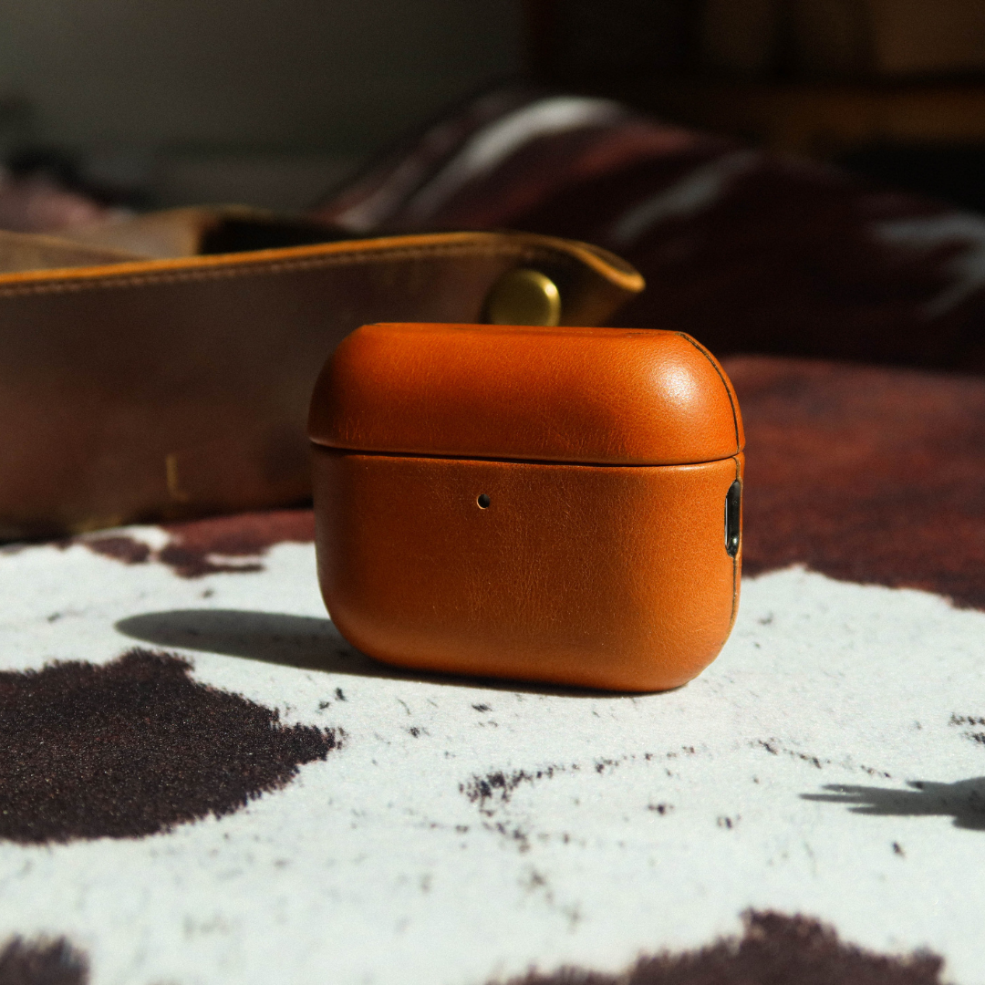 Leather AirPods Cases - SIENNA