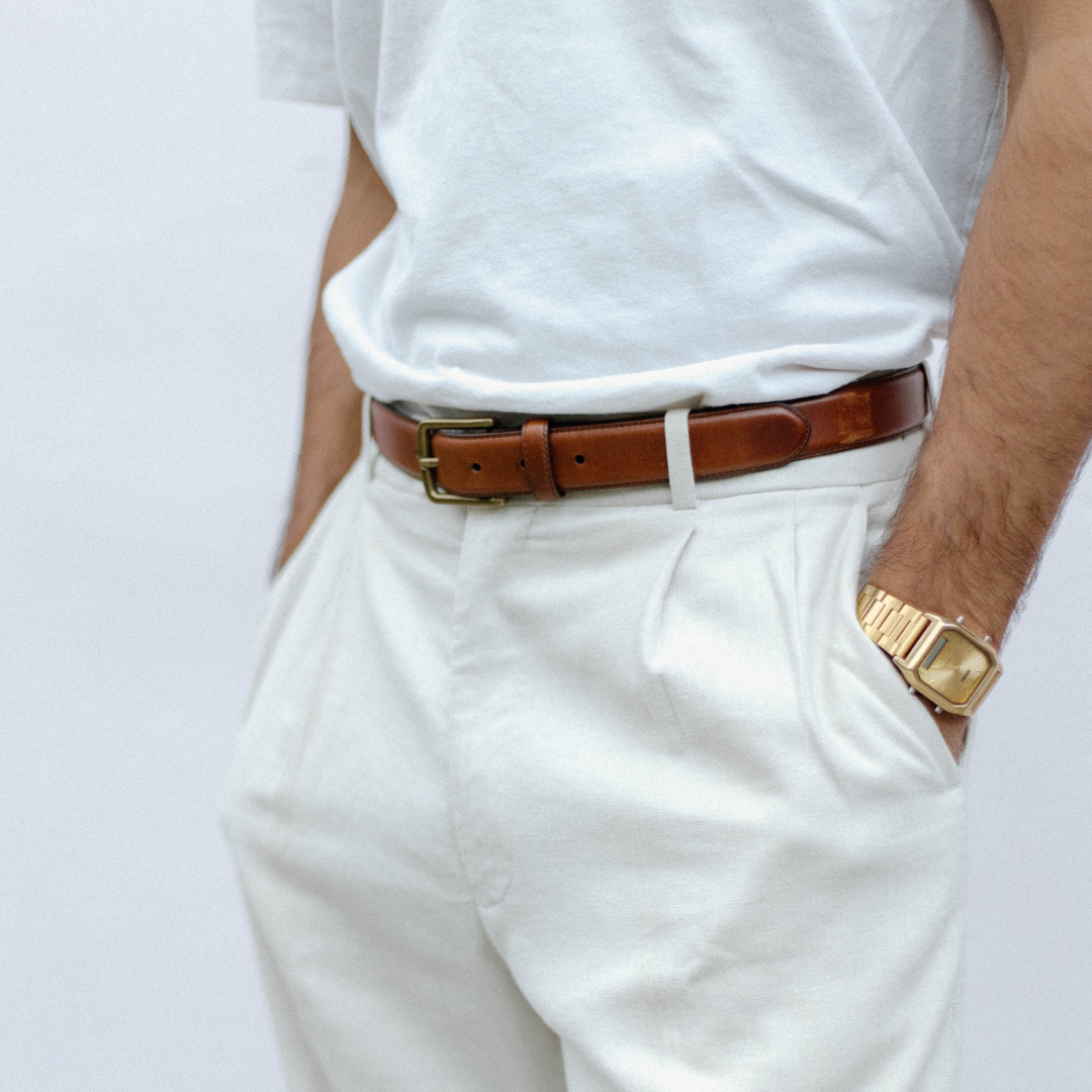 Reserve Signature Belt - Cognac