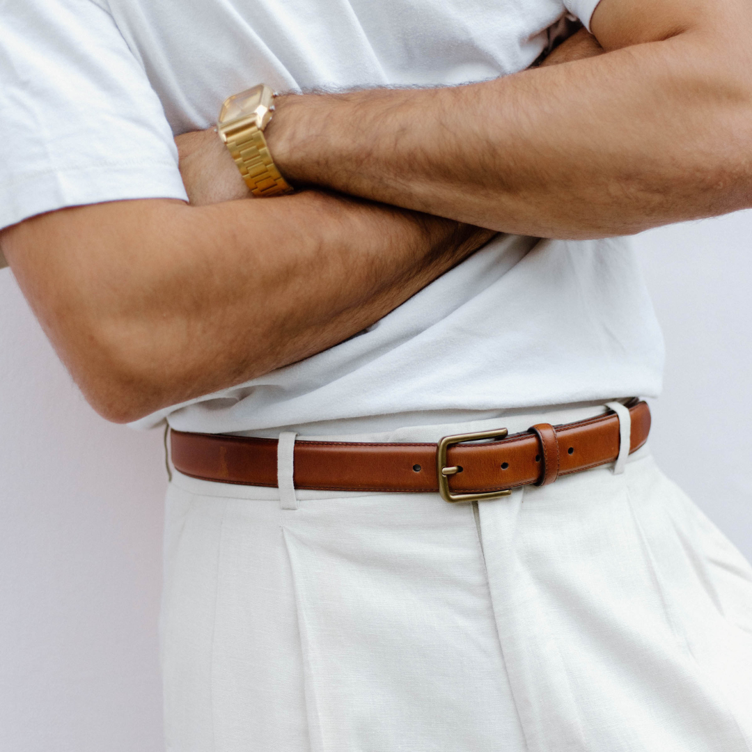 Reserve Signature Belt - Cognac