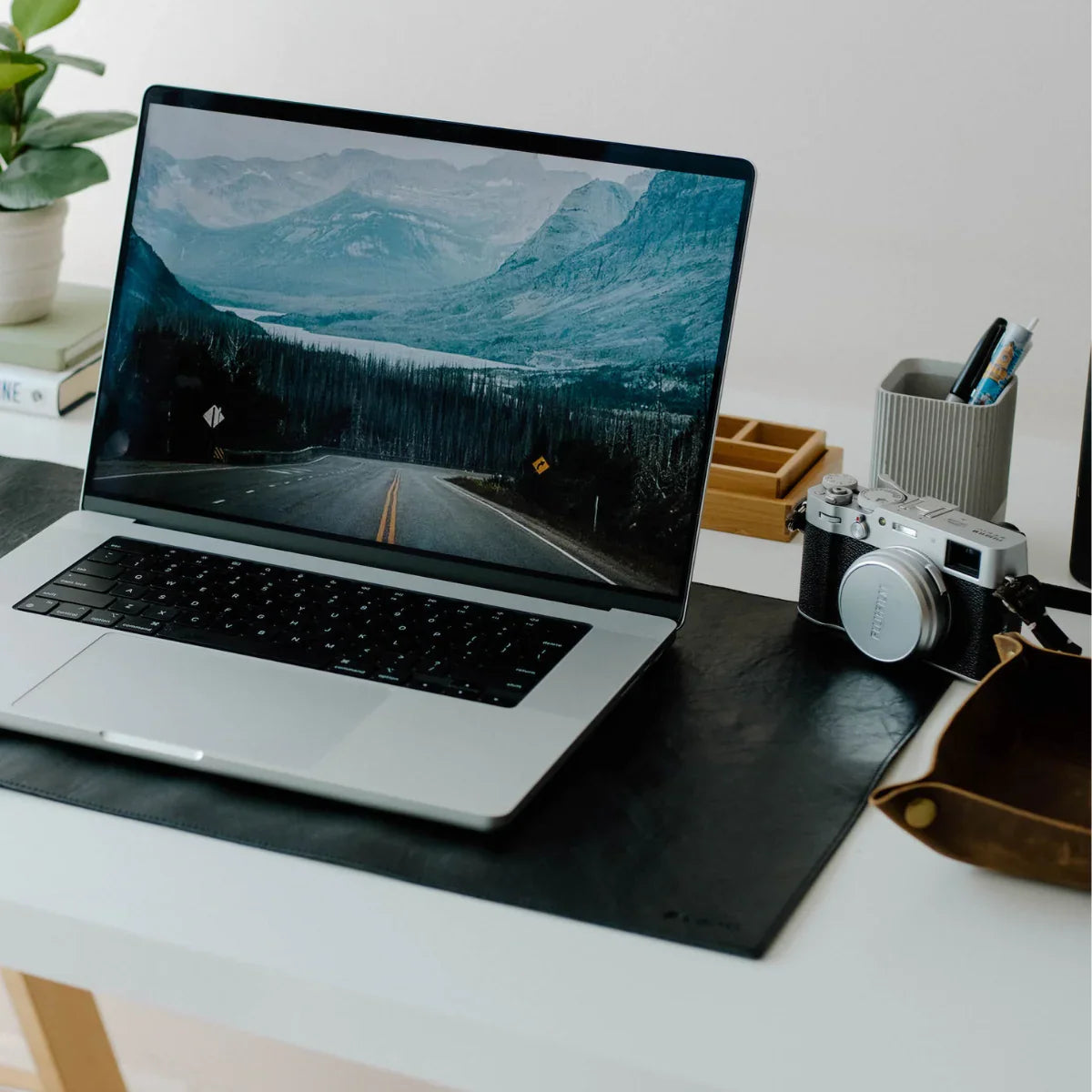 FINAL SALE - Leather Desk Mat