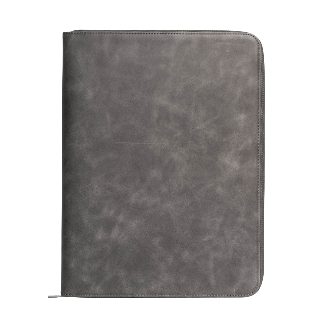 Leather MacBook Sleeve - Slate