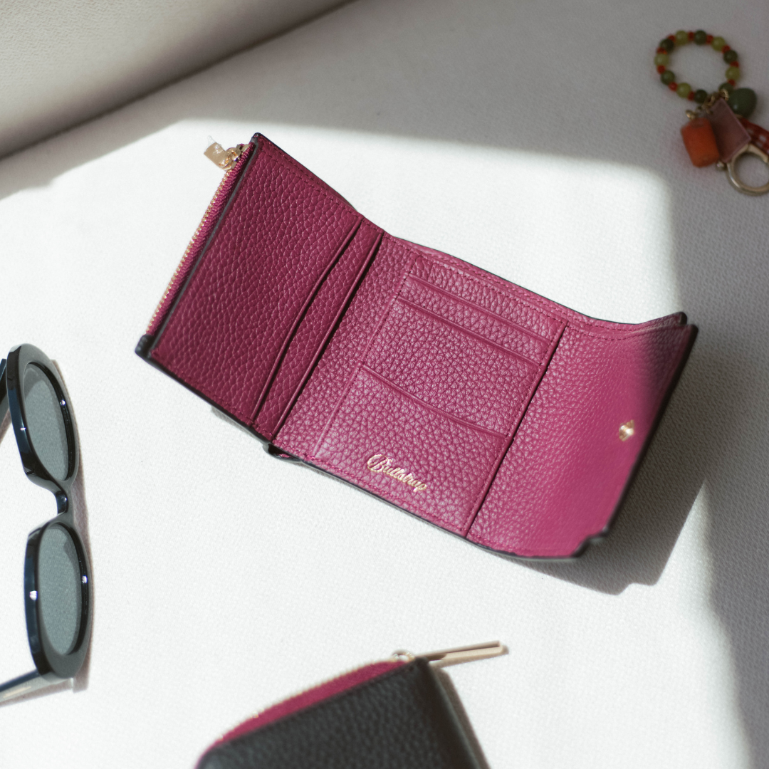 The Haven Trackable Wallet - Cocoa/Desert Bloom
