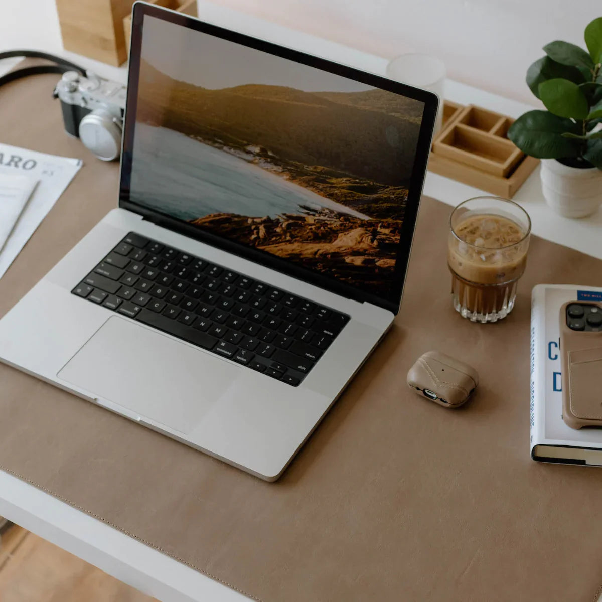 FINAL SALE - Leather Desk Mat