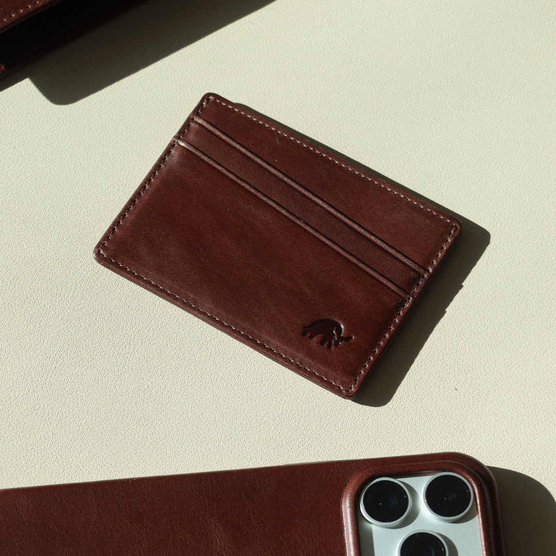 Leather Nav Card Holder - TERRA