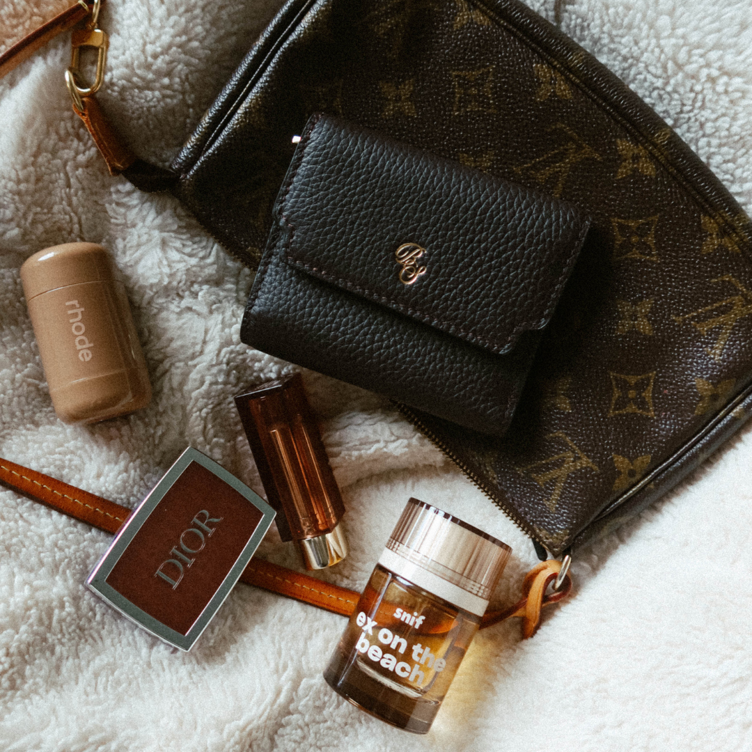 The Haven Trackable Wallet - Cocoa/Desert Bloom