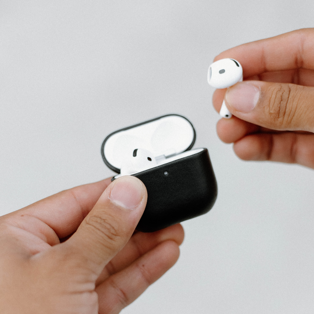 Leather Airpods Cases - BLACK EDITION
