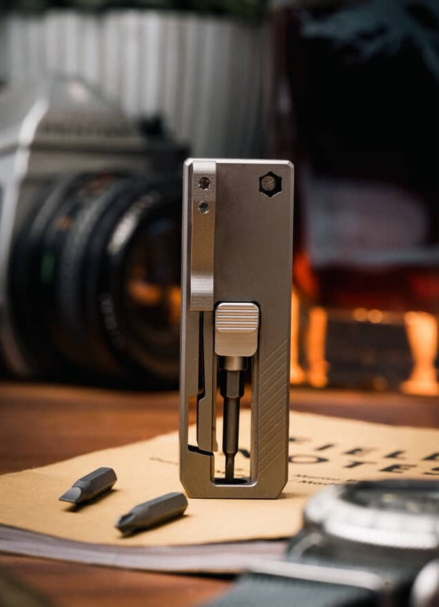 Slidecatch Grey Titanium - EDC Tool