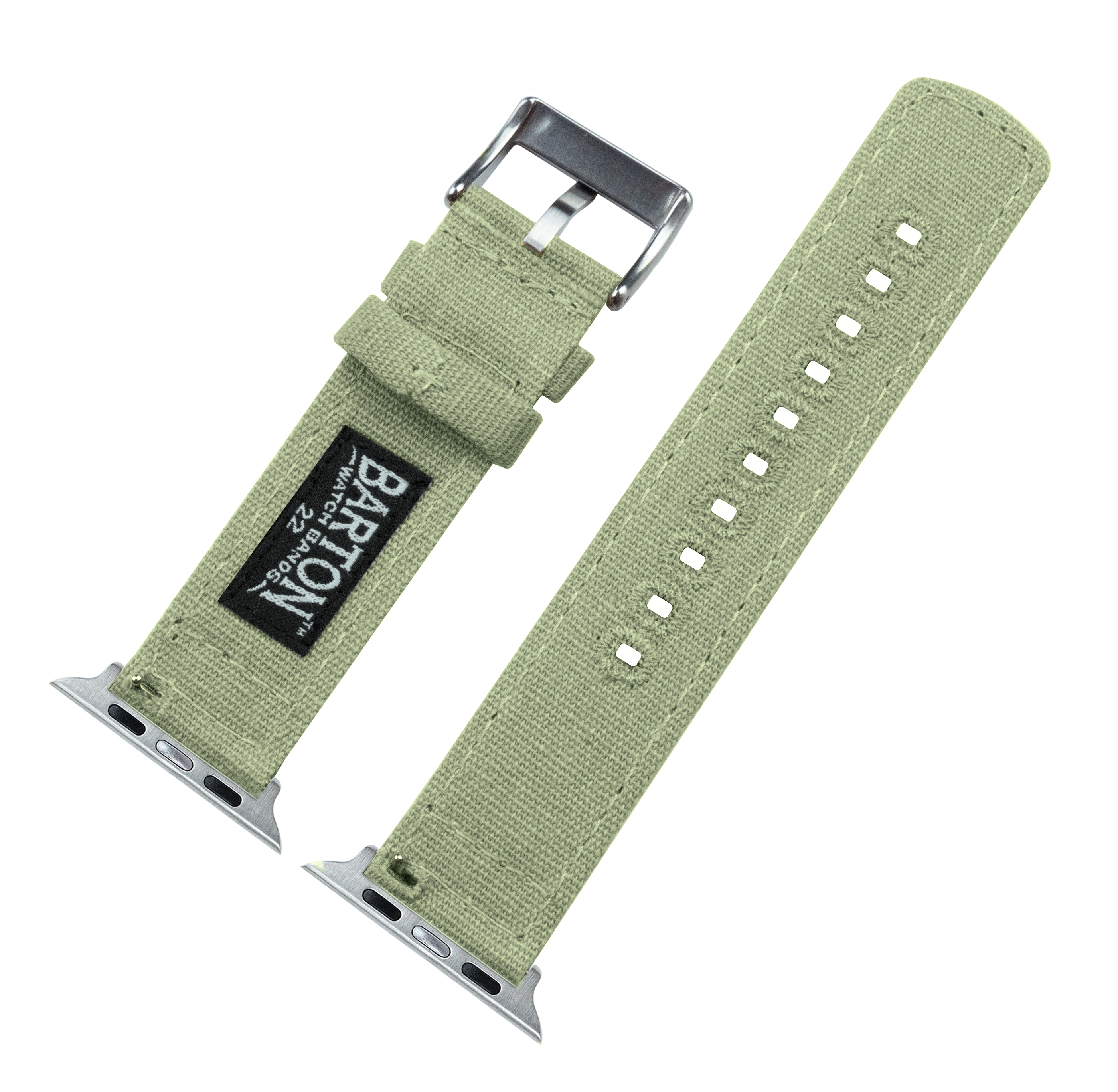 Apple Watch Canvas Sage Green Watch Band