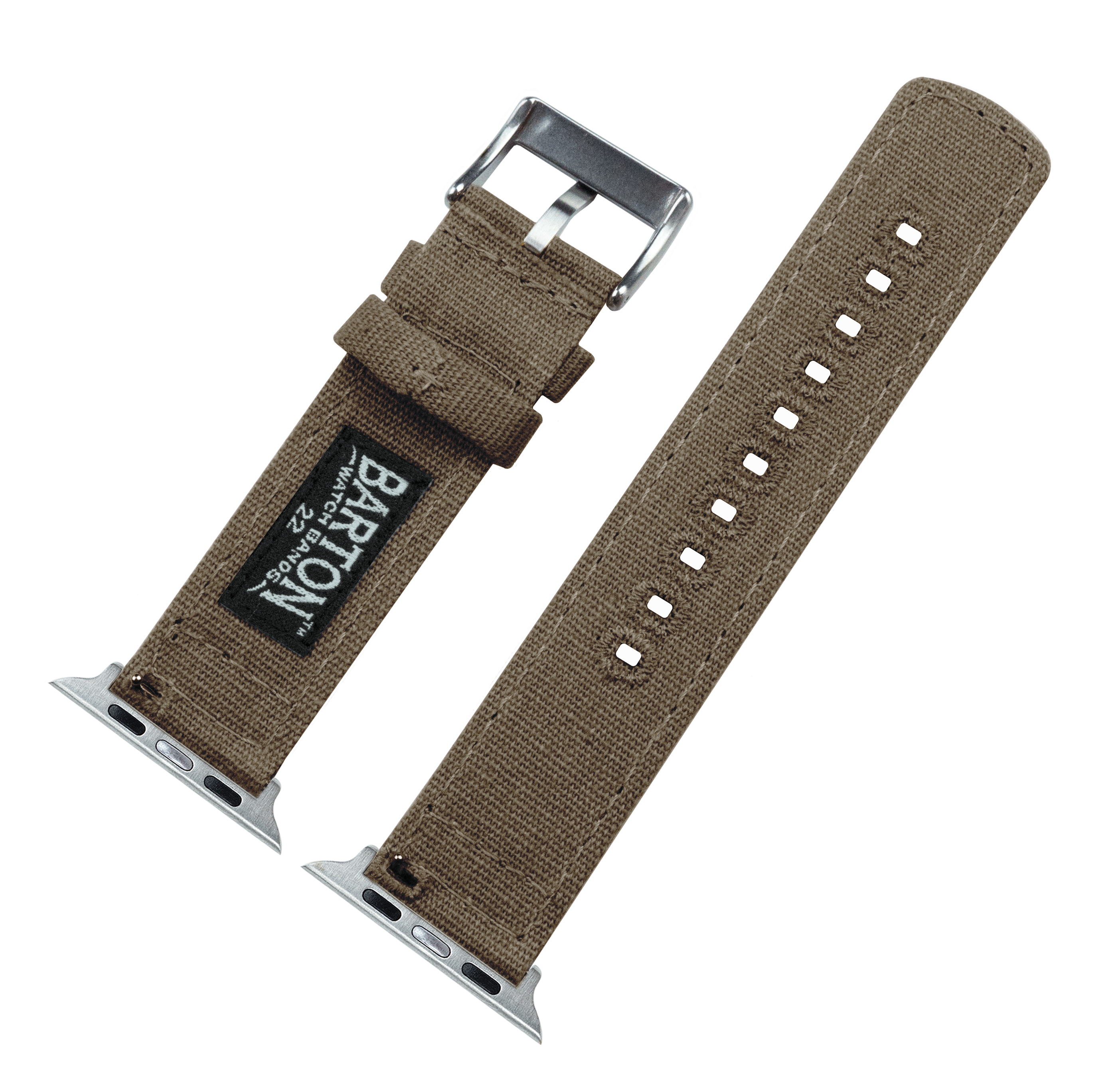 Apple Watch Canvas Taupe Watch Band