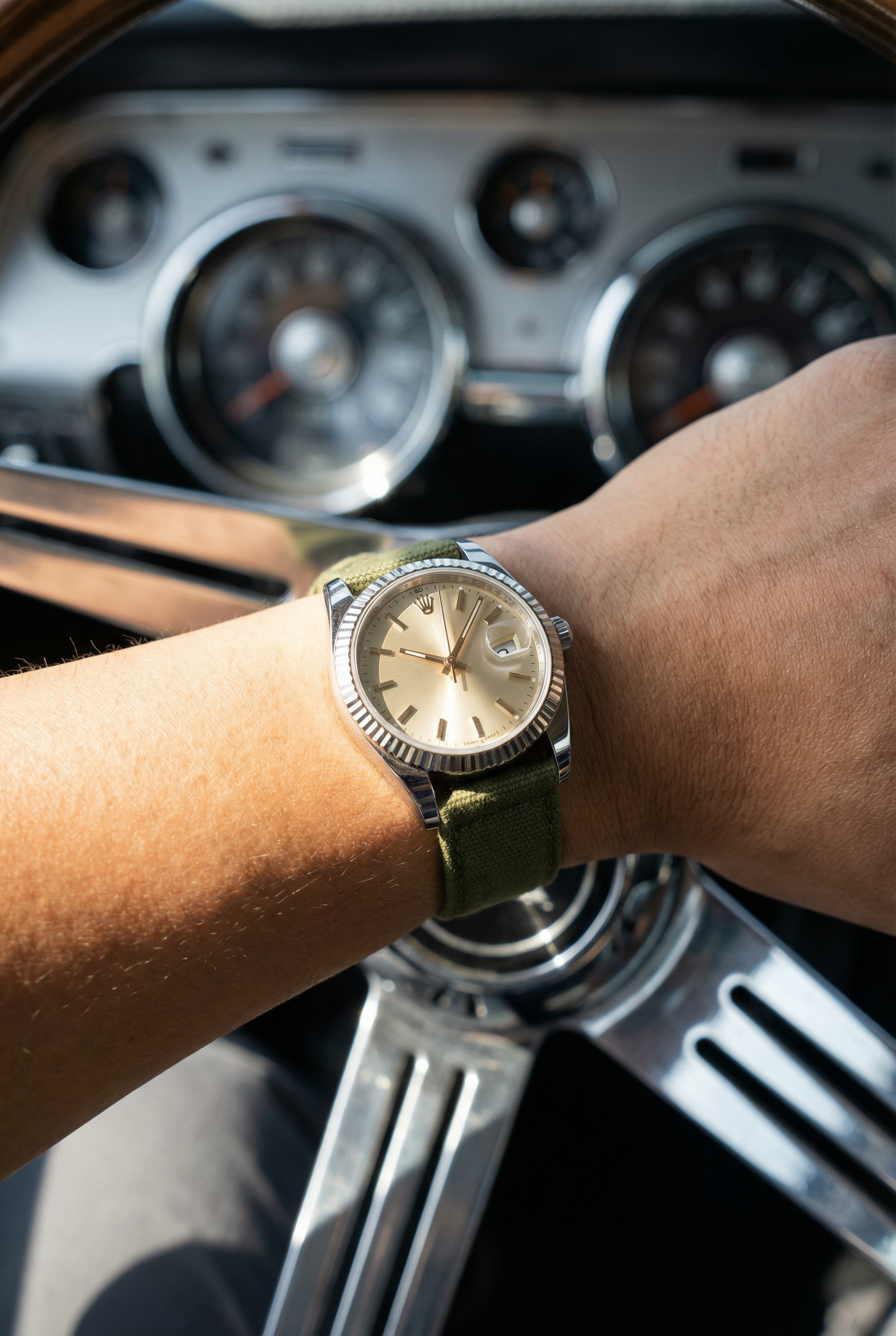 Army Premium Canvas Watch Band