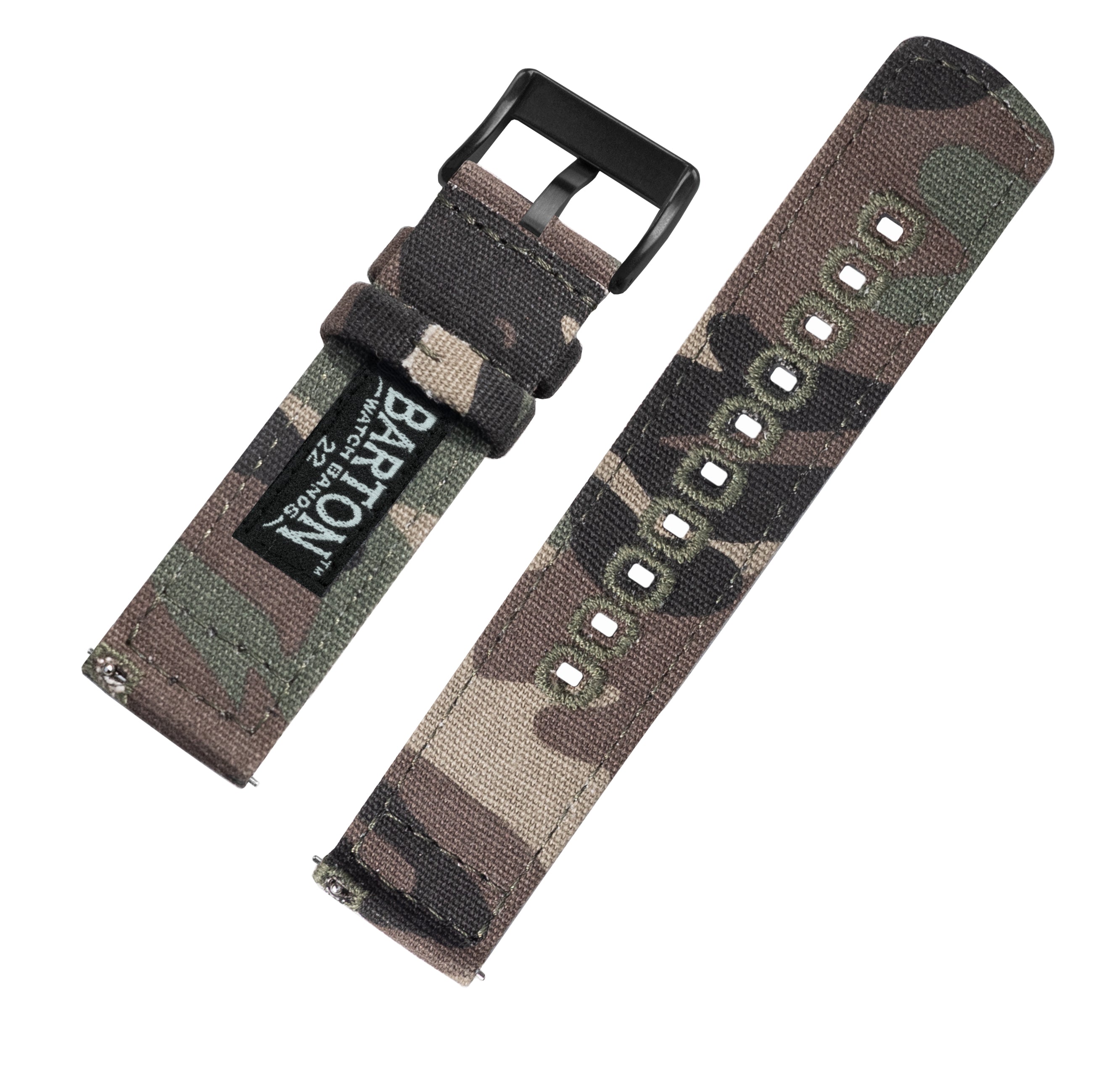 Suunto Vertical & Race | Camouflage Canvas - Barton Watch Bands