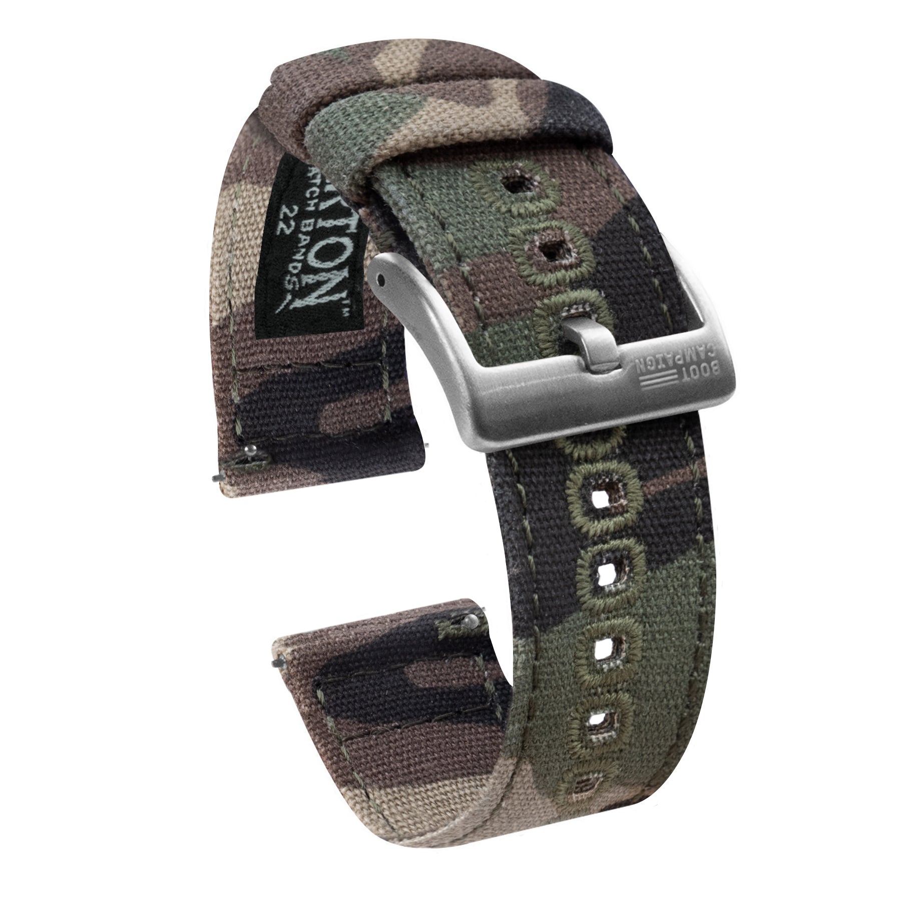 Suunto Vertical & Race | Camouflage Canvas - Barton Watch Bands