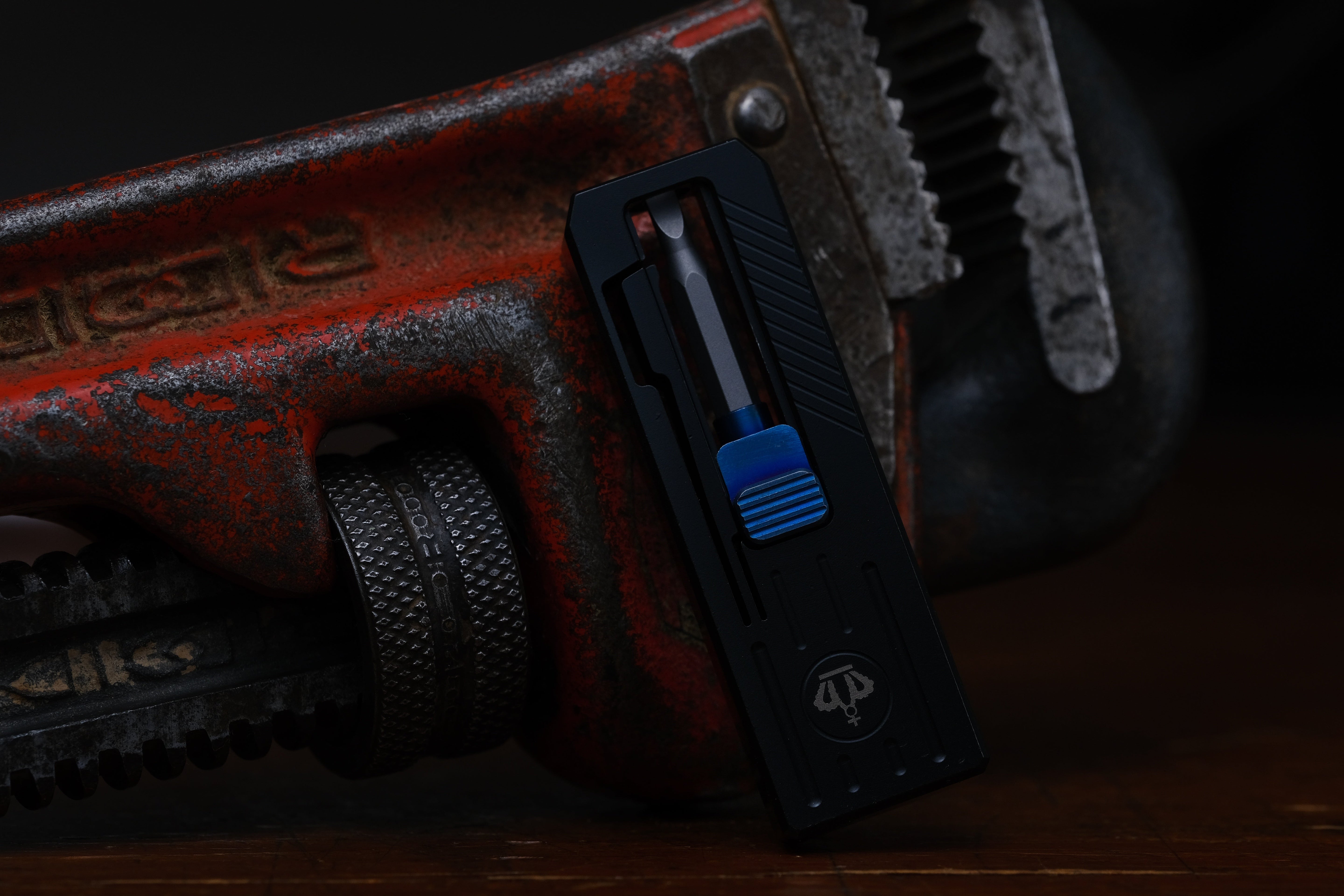 Slidecatch Black Titanium - EDC Tool