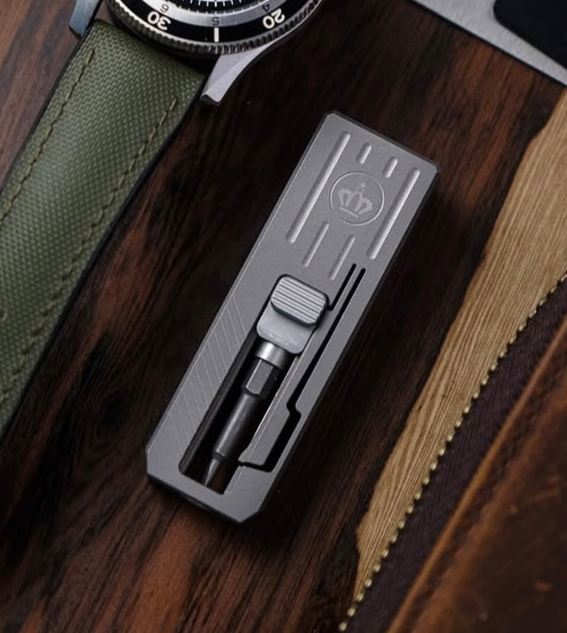 Slidecatch Grey Titanium - EDC Tool