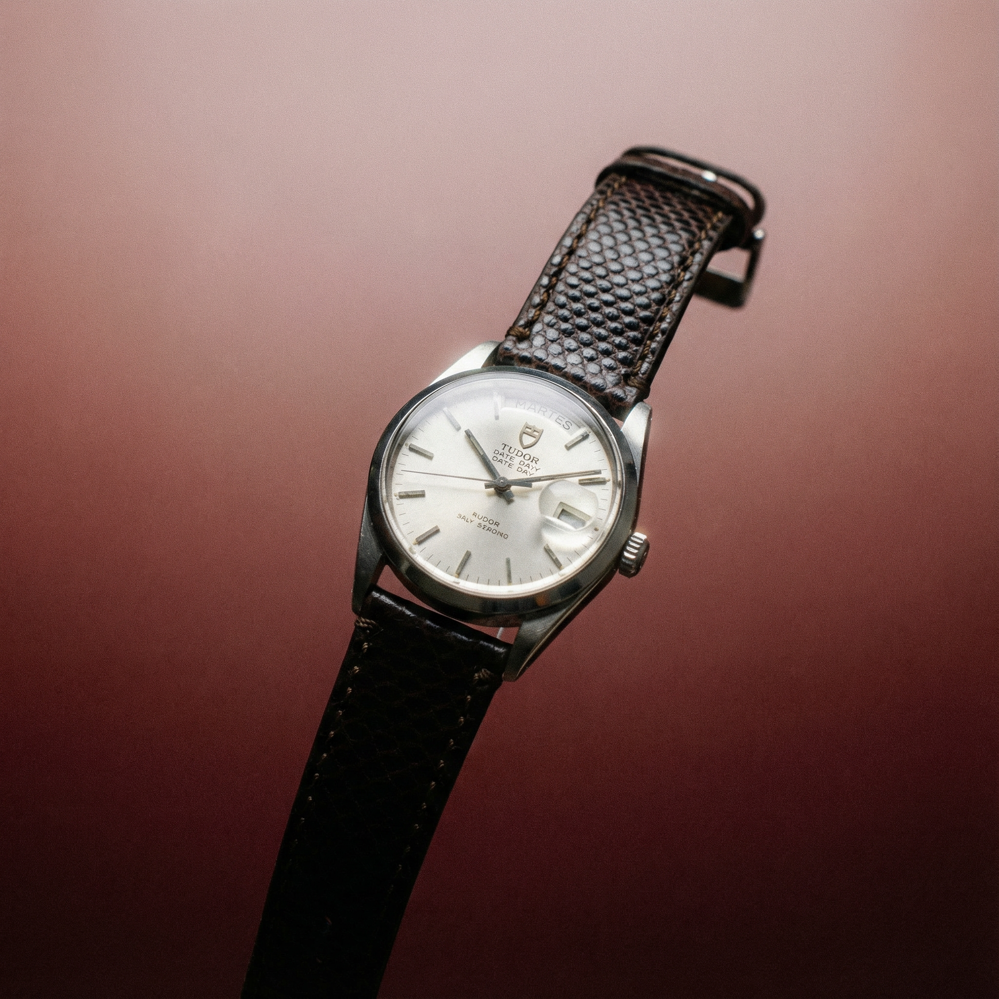 Genuine Snakeskin Brown Leather Watch Band, Crafted in the USA