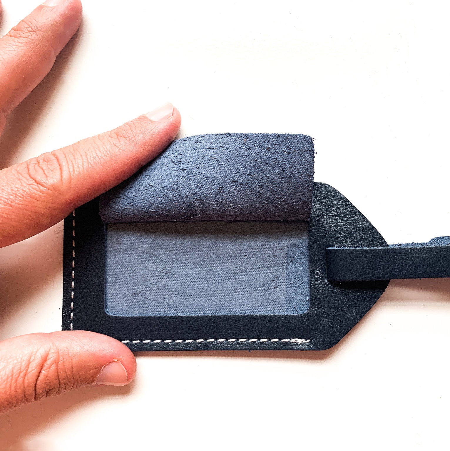 Rogue Leather Luggage Tag