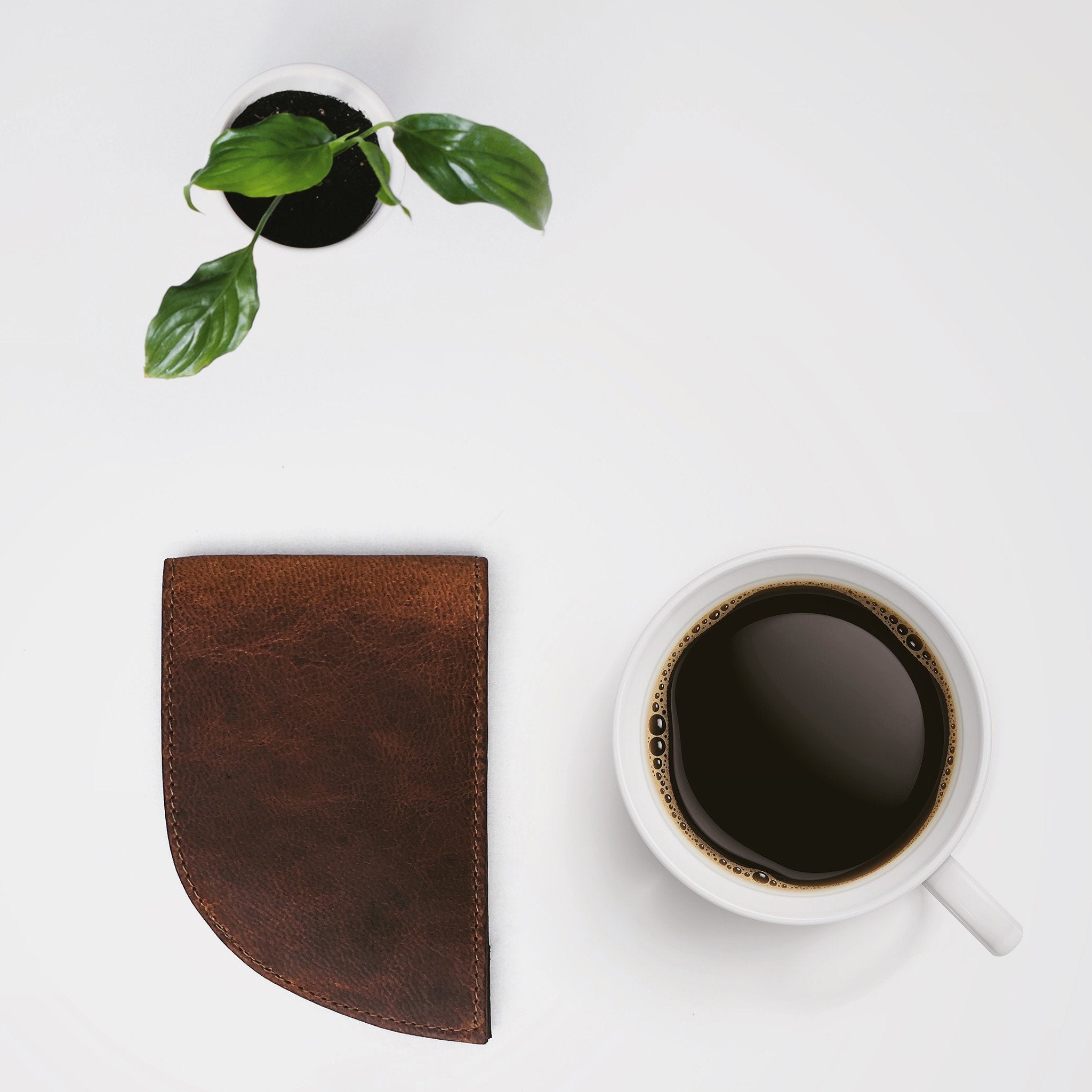 Front Pocket Wallet in Moose Leather