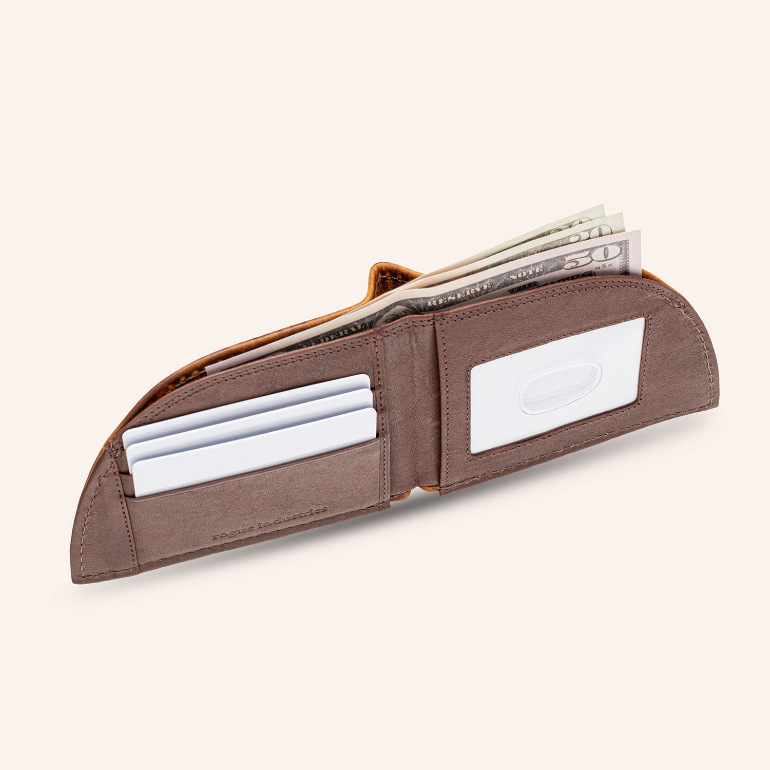 Front Pocket Wallet in Moose Leather