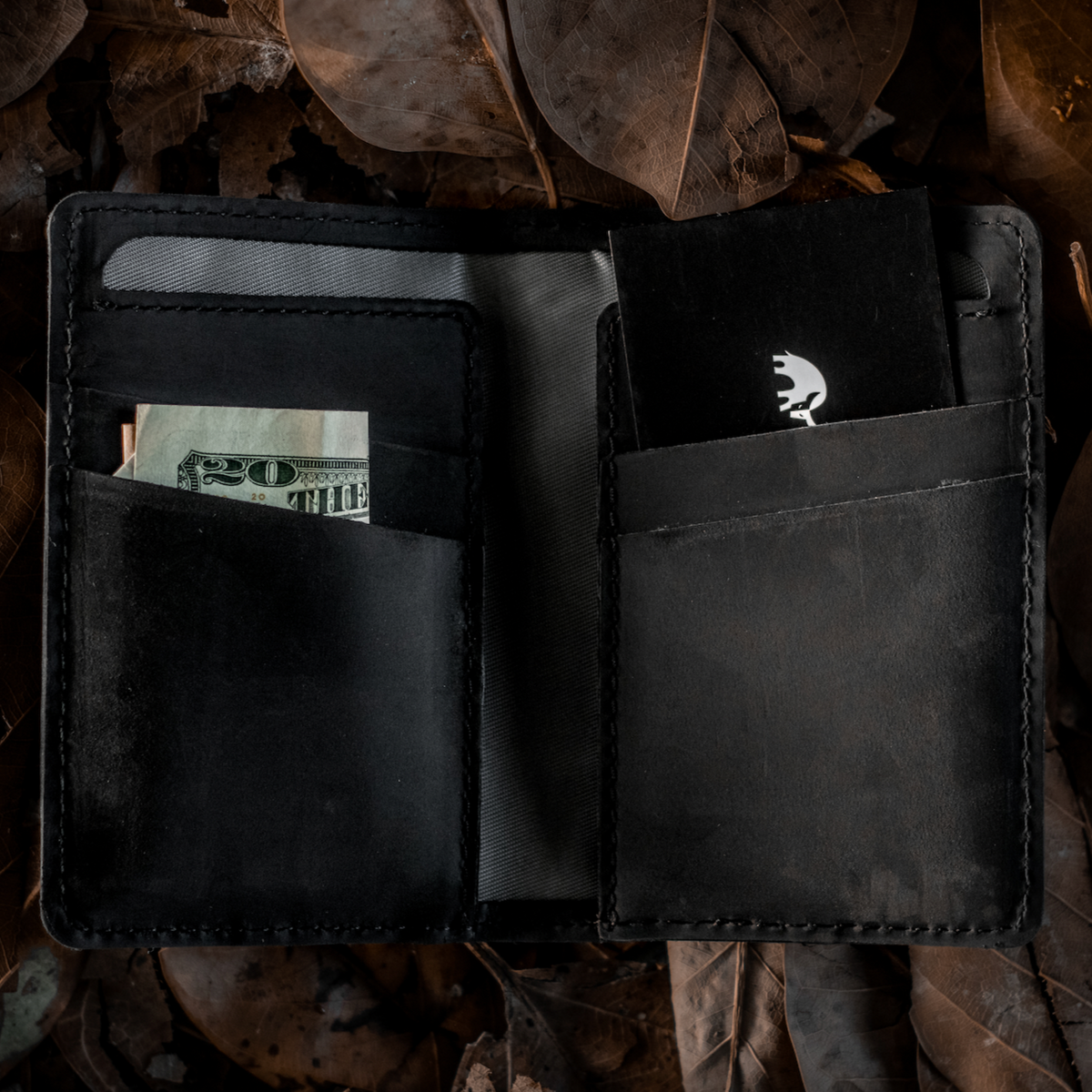 BACKORDER The Messenger Wallet - BLACK EDITION
