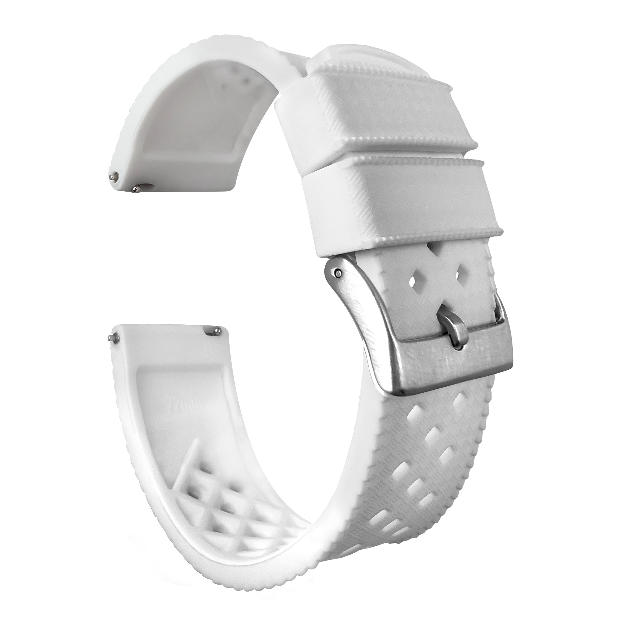Samsung Galaxy watch7 Tropical Style White Watch Band