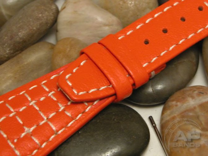 Prototipo Ragnatela Orange Strap For Audemars Piguet Royal Oak Offshore Similar to Montoya