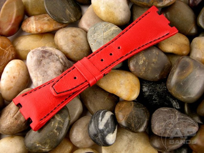 100% Waterproof SCUTA20 Red Strap For Audemars Piguet Royal Oak Offshore