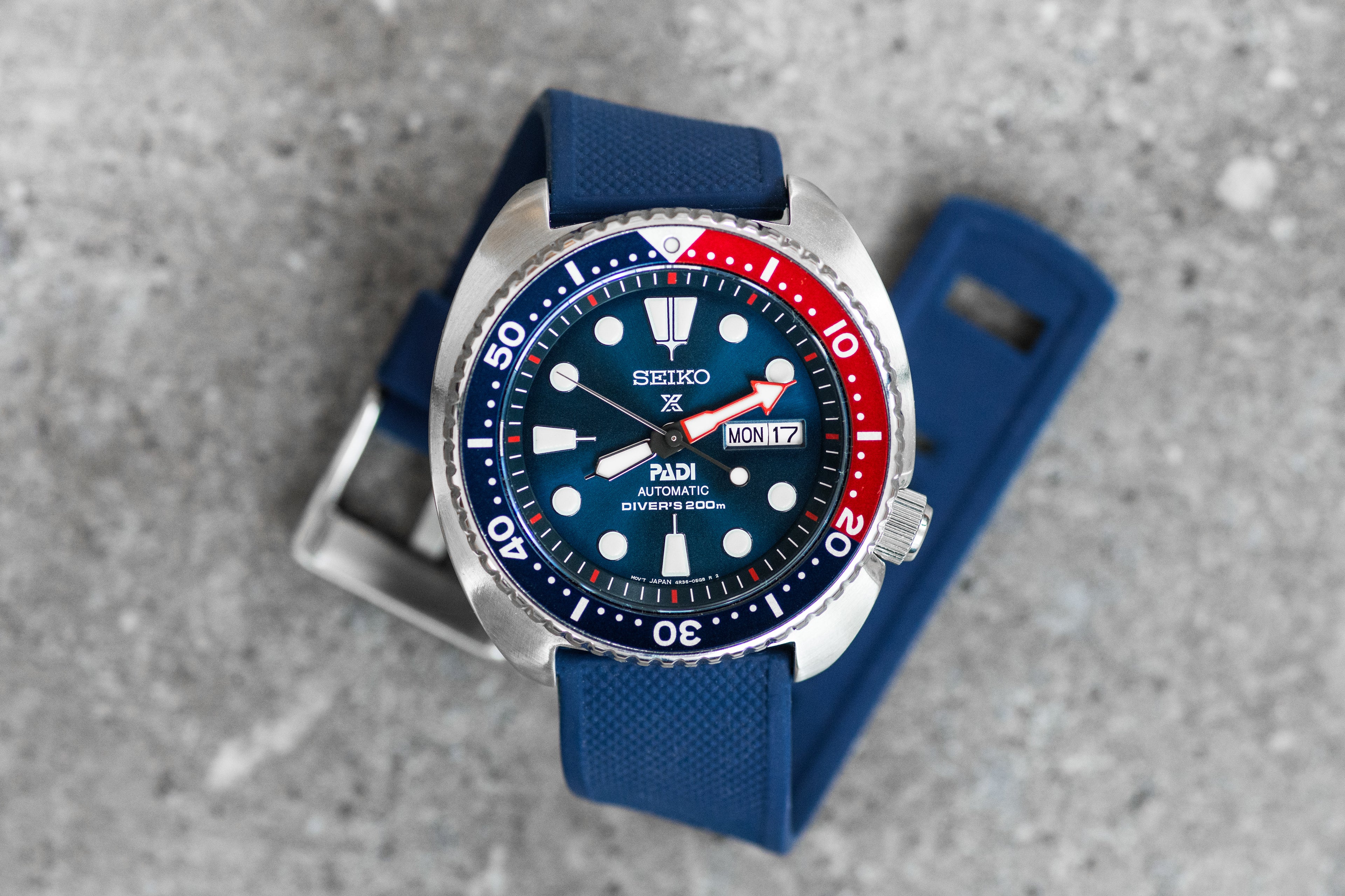 silicone watch band