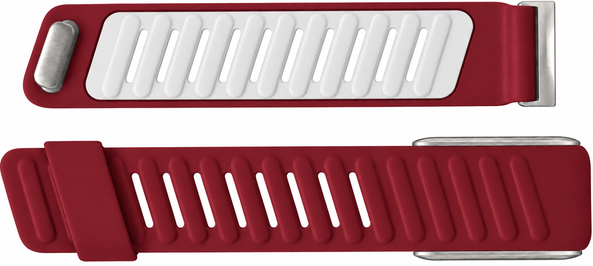 Crimson Red Silicone Band for WHOOP 5.0