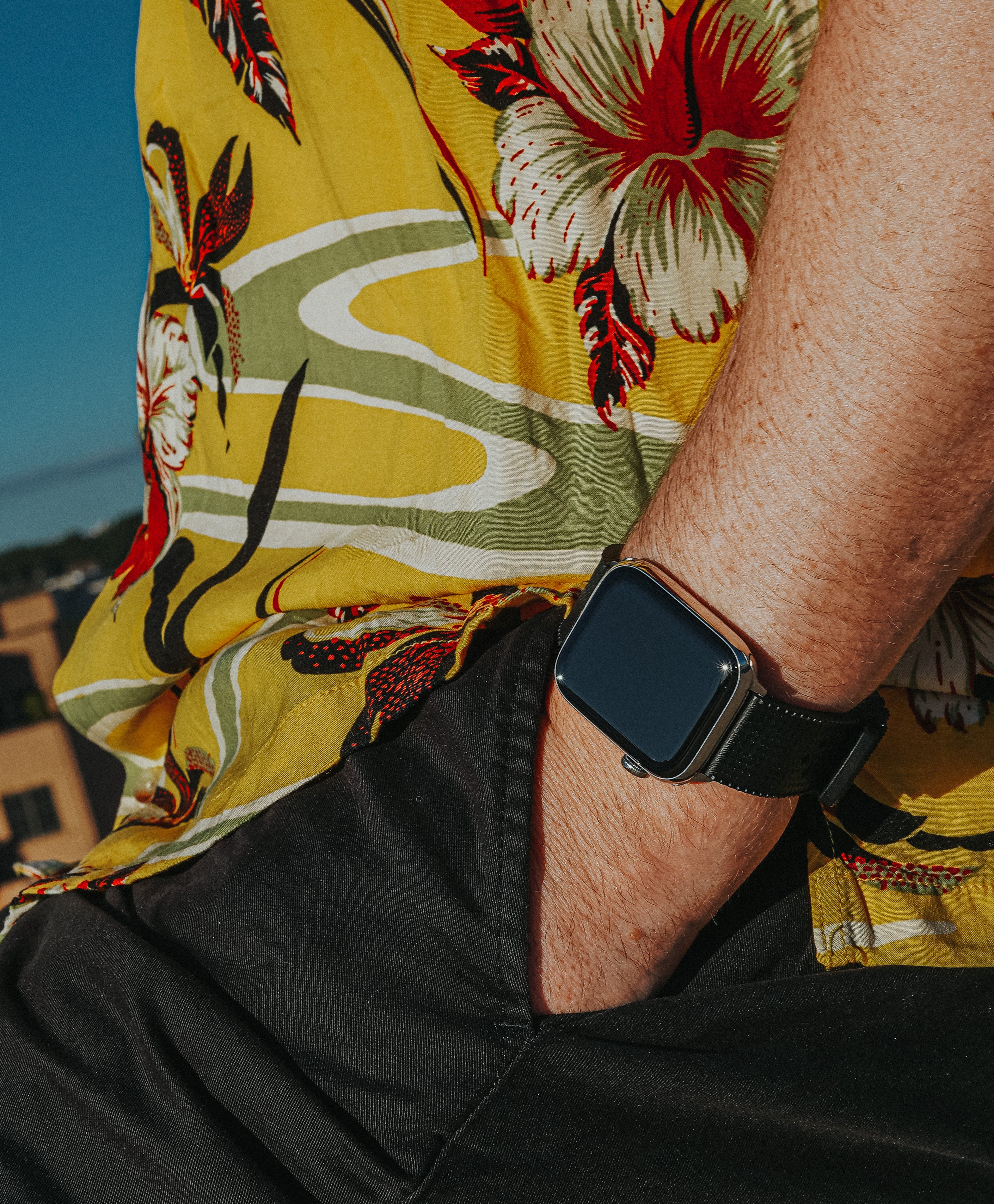 Apple Watch | Tropical-Style | Black - Barton Watch Bands