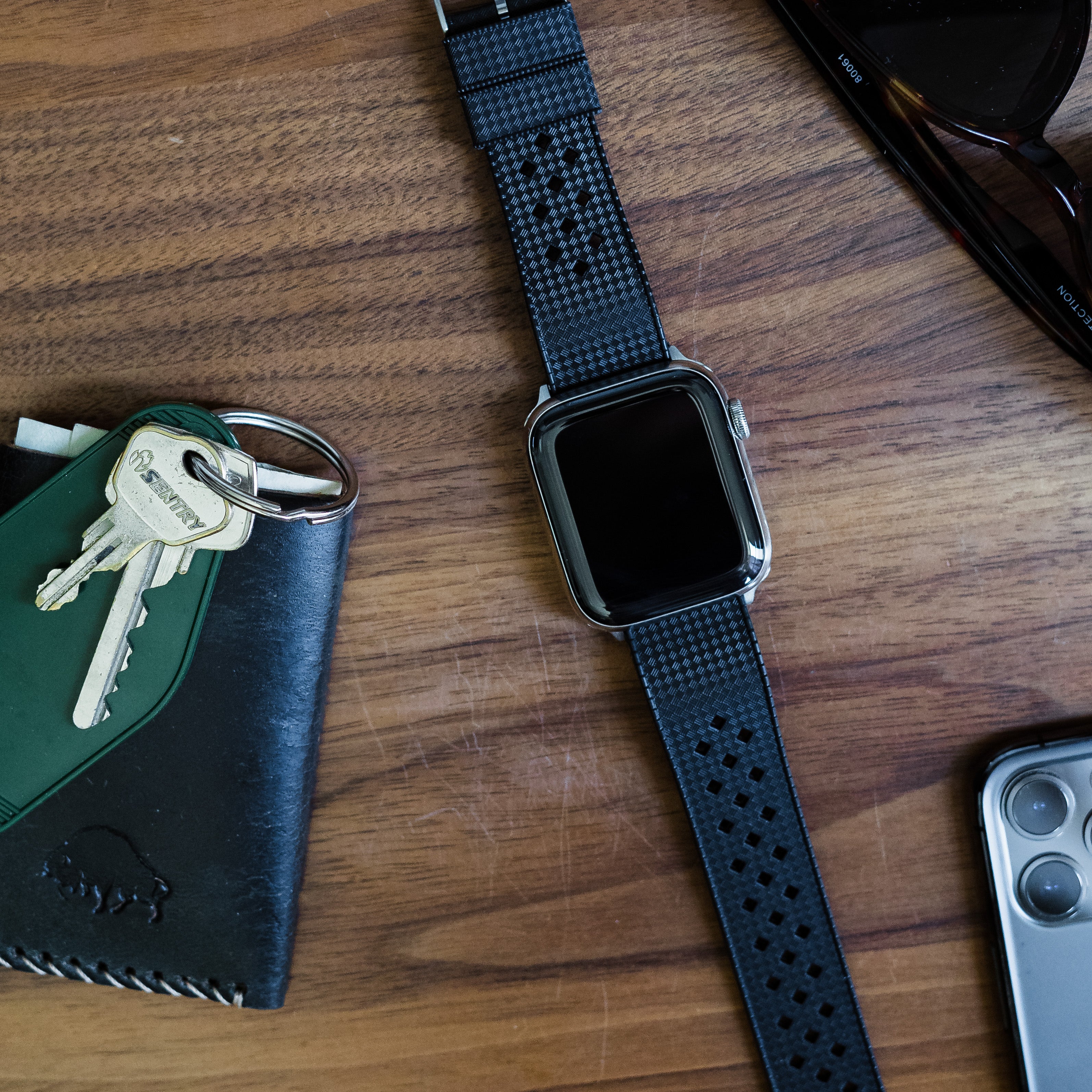 Apple Watch | Tropical-Style | Black - Barton Watch Bands