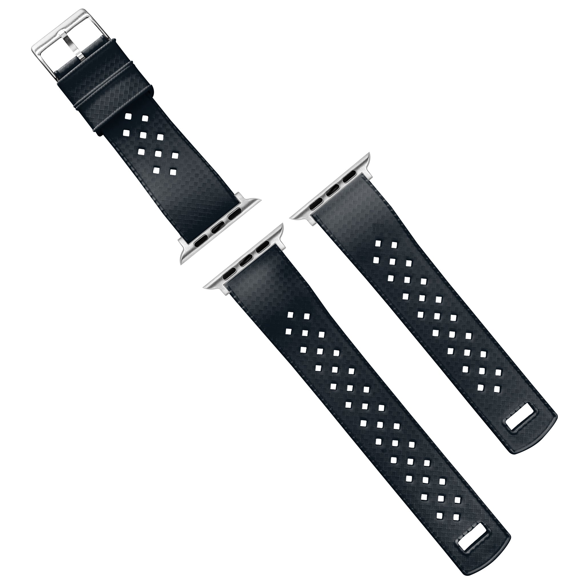 Apple Watch Tropical Style Black Watch Band