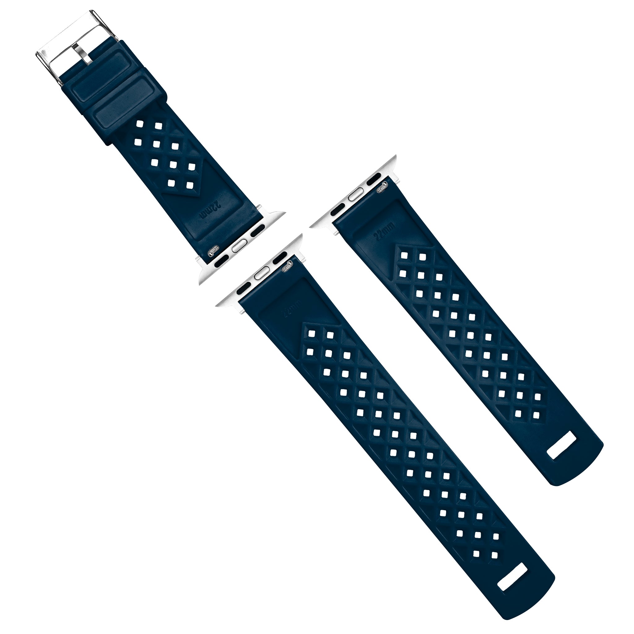 Apple Watch Tropical Style Navy Blue Watch Band