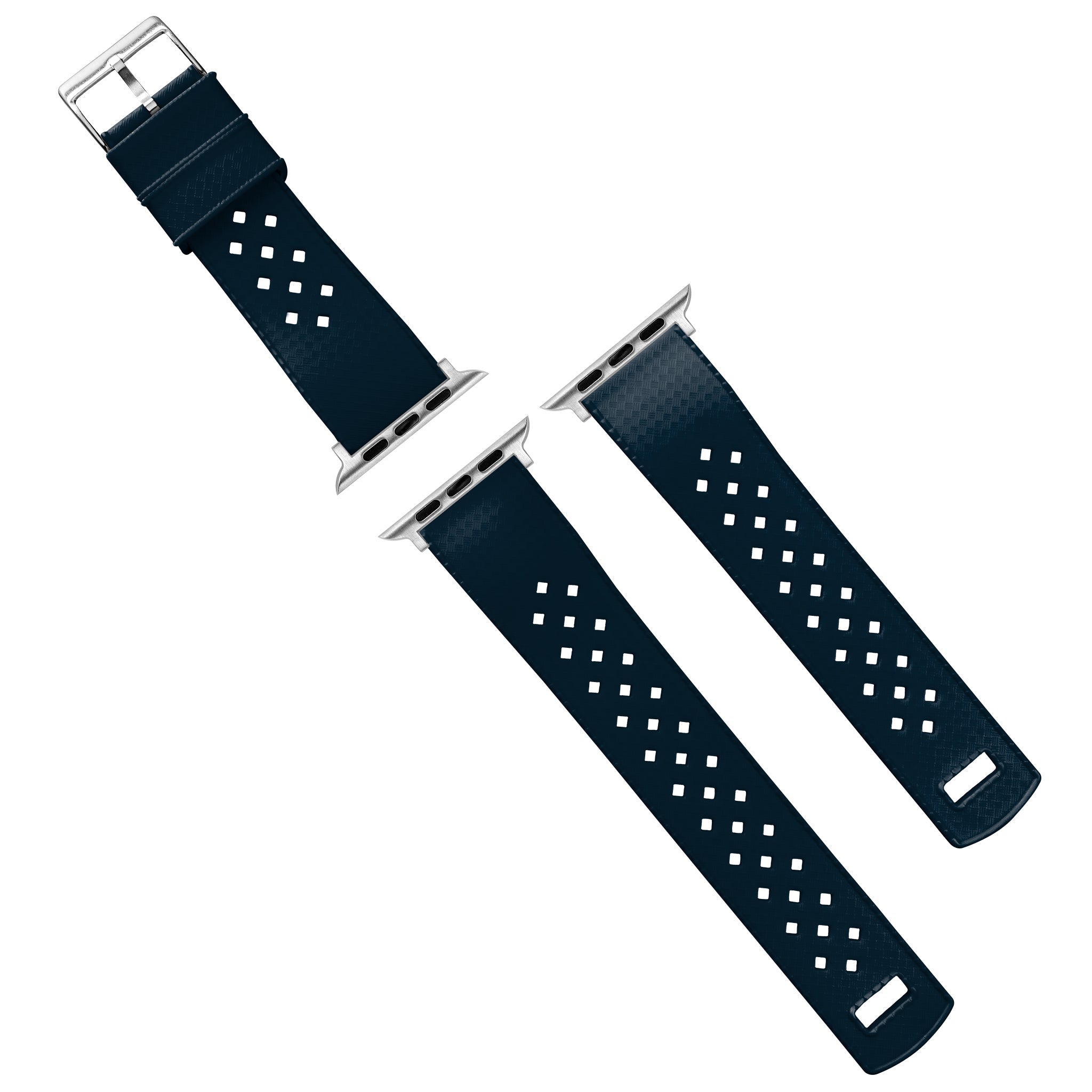 Apple Watch Tropical Style Navy Blue Watch Band