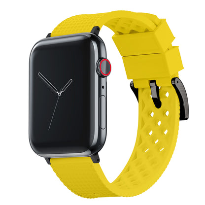 Apple Watch Tropical Style Yellow Watch Band