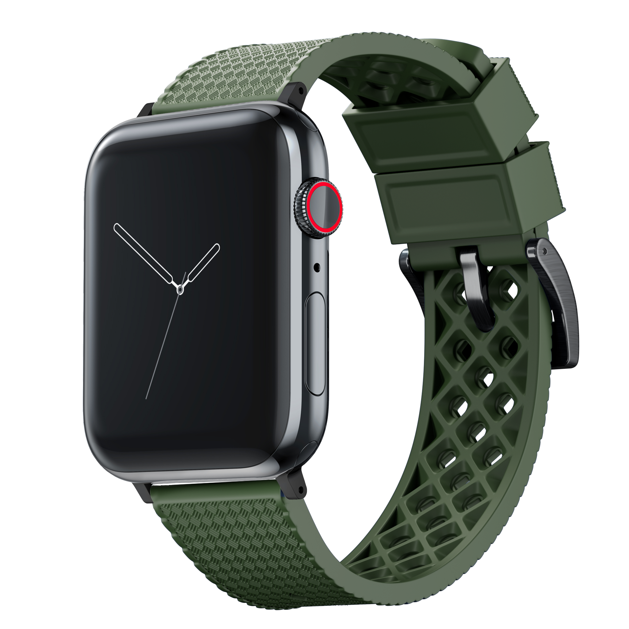 Apple Watch | Tropical-Style | Army Green - Barton Watch Bands