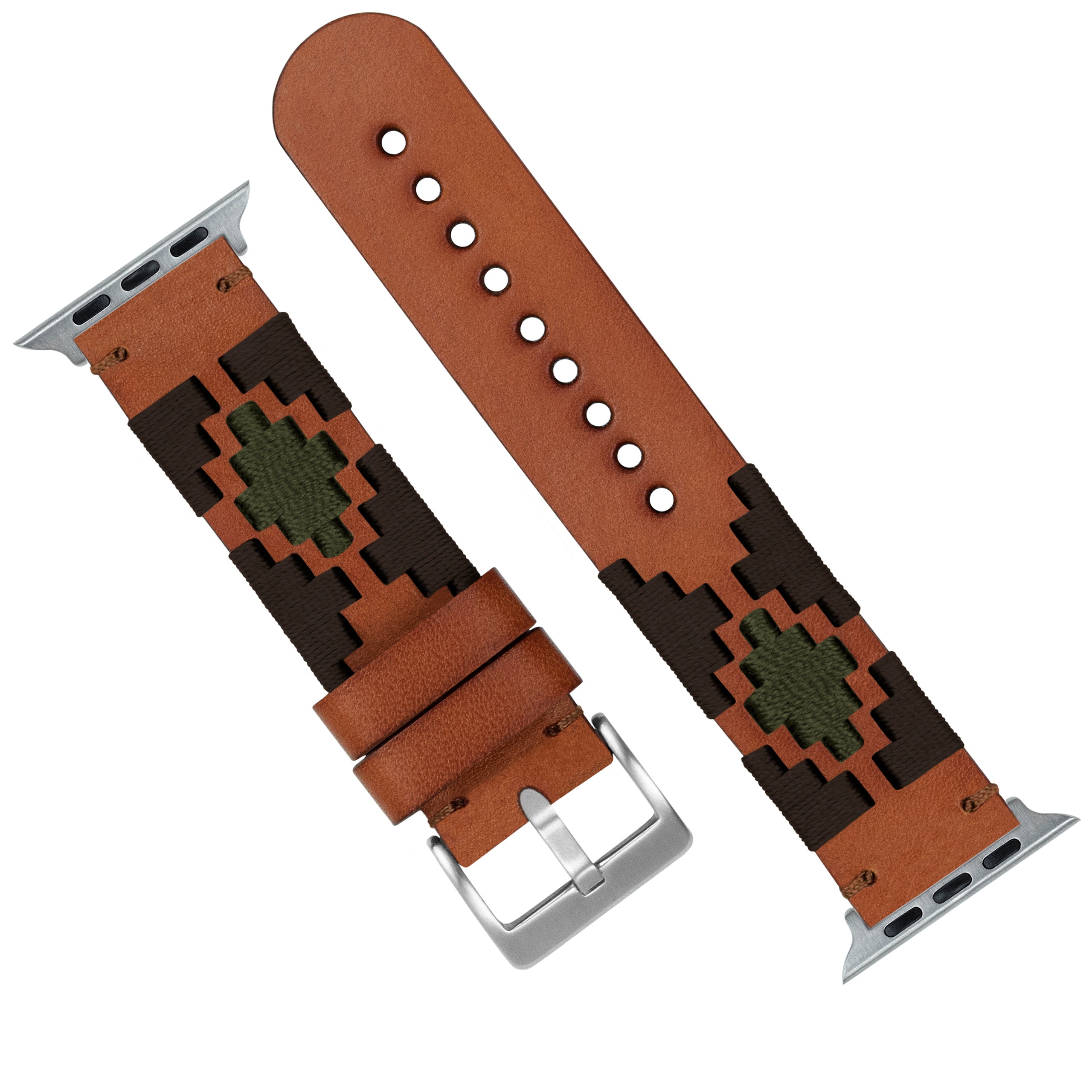 Apple Watch | Gaucho | Brown & Green - Barton Watch Bands