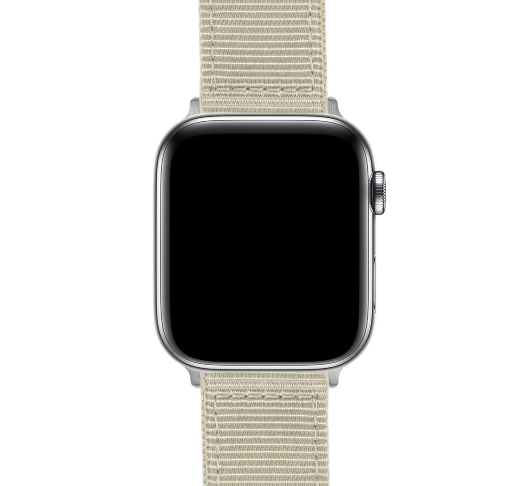 Apple Watch | Two-piece NATO style | Khaki Tan - Barton Watch Bands