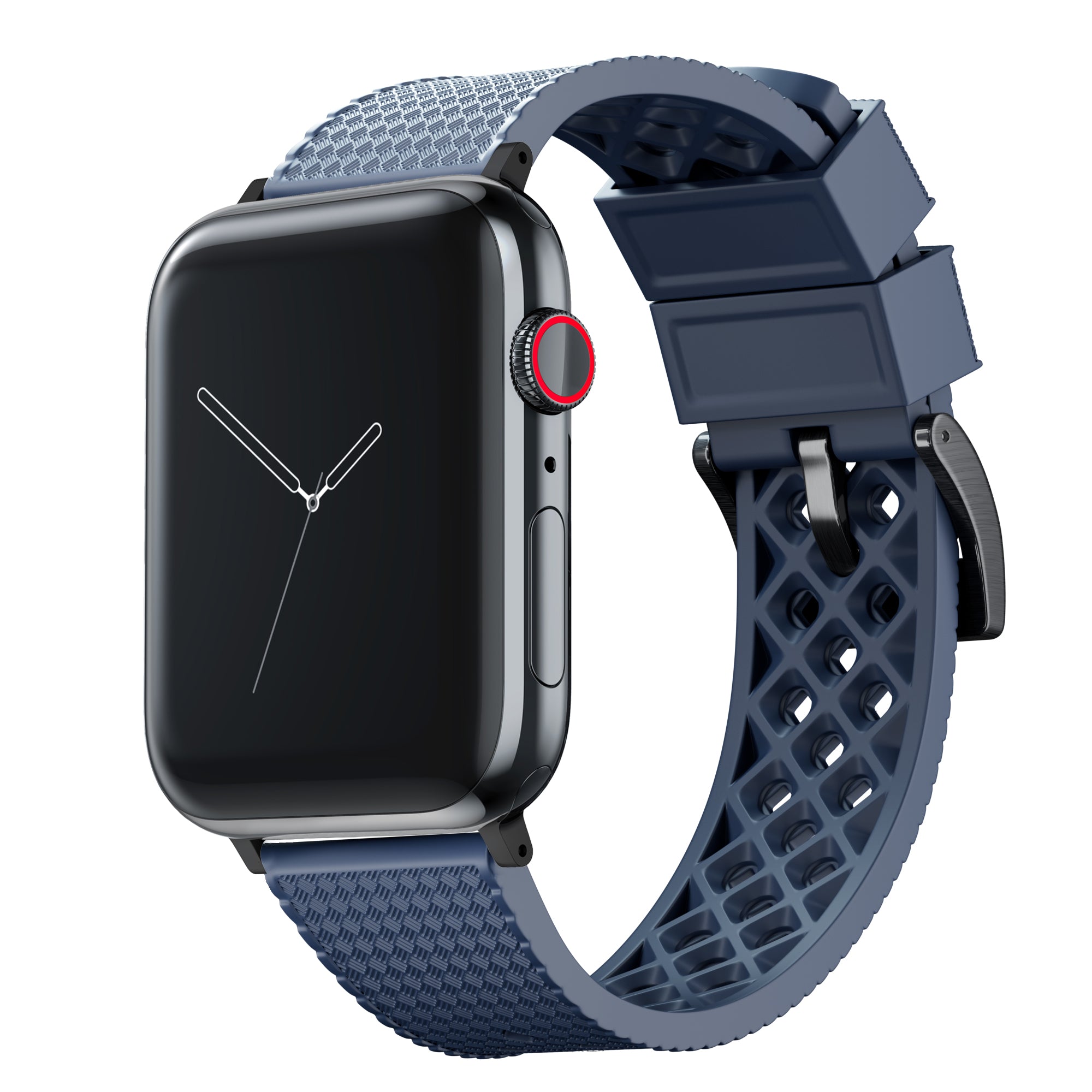Apple Watch | Tropical-Style | Navy Blue - Barton Watch Bands