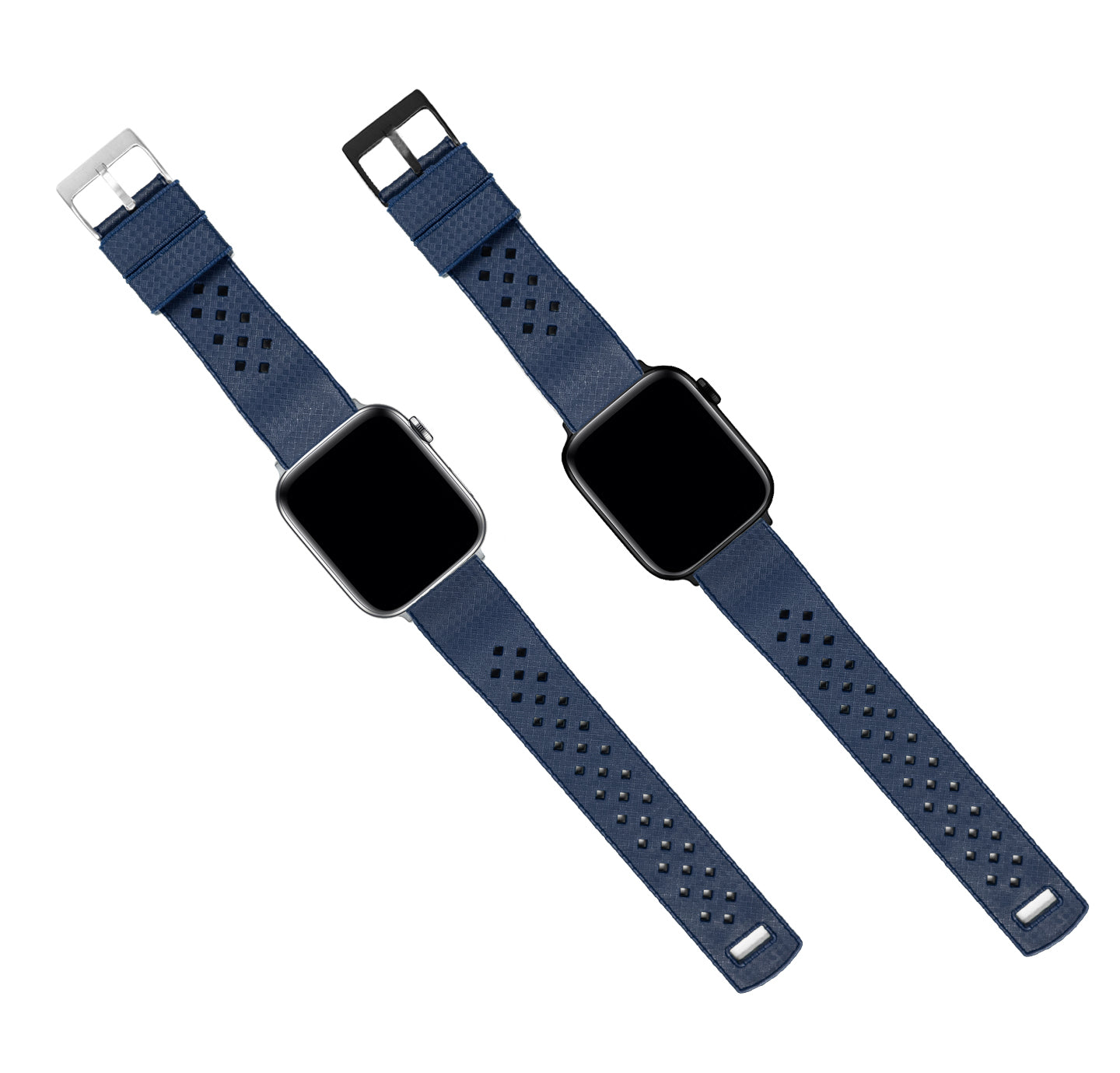 Apple Watch | Tropical-Style | Navy Blue - Barton Watch Bands