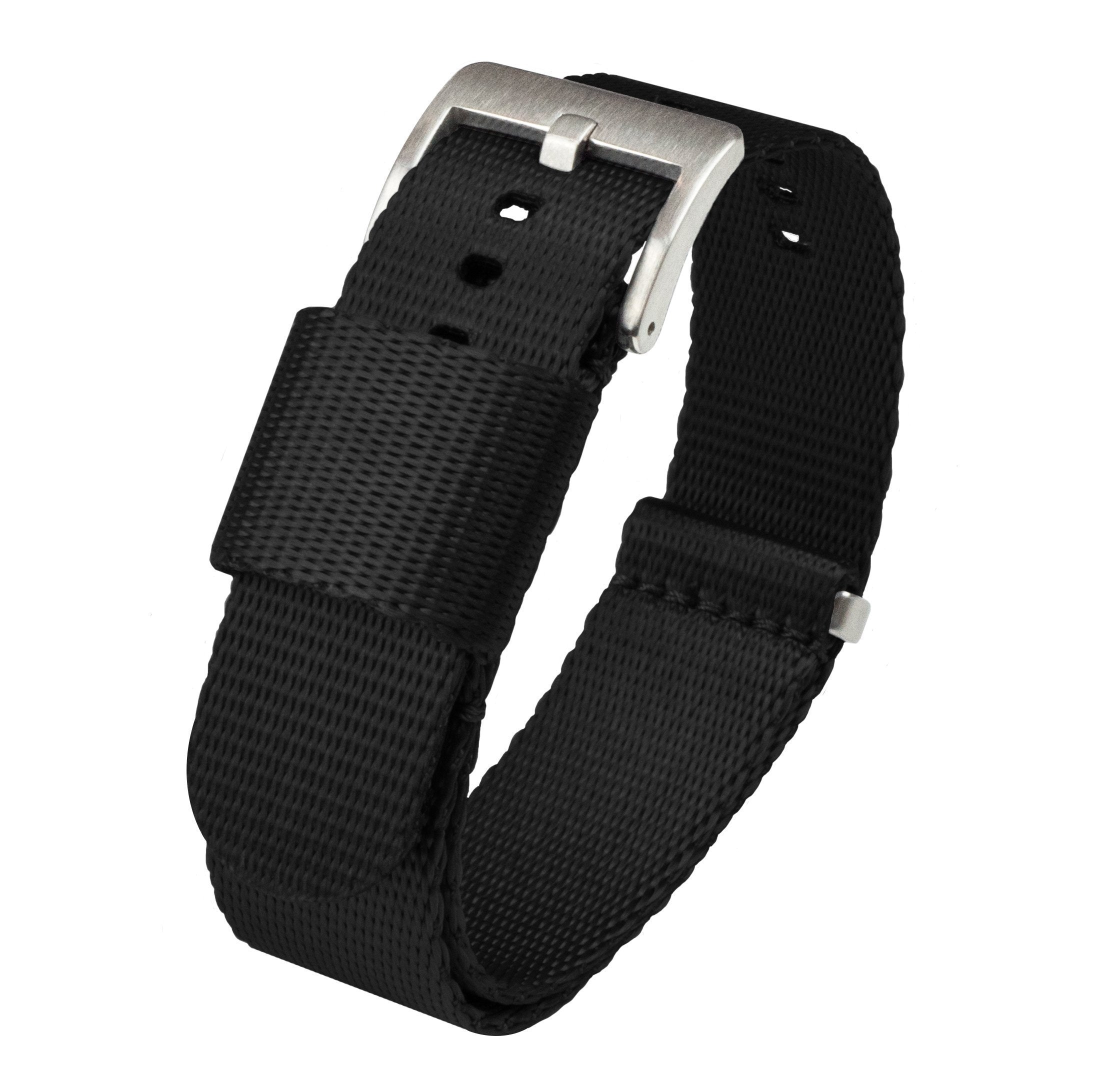 Black | Elite Nylon NATO® style - Barton Watch Bands
