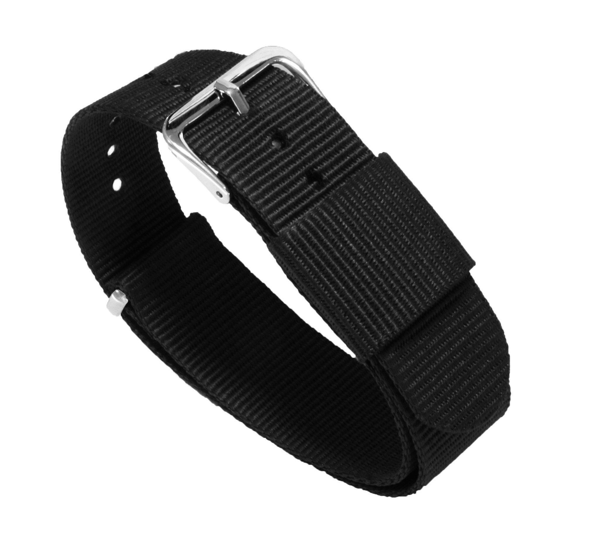 Black | Nylon NATO¨ style - Barton Watch Bands