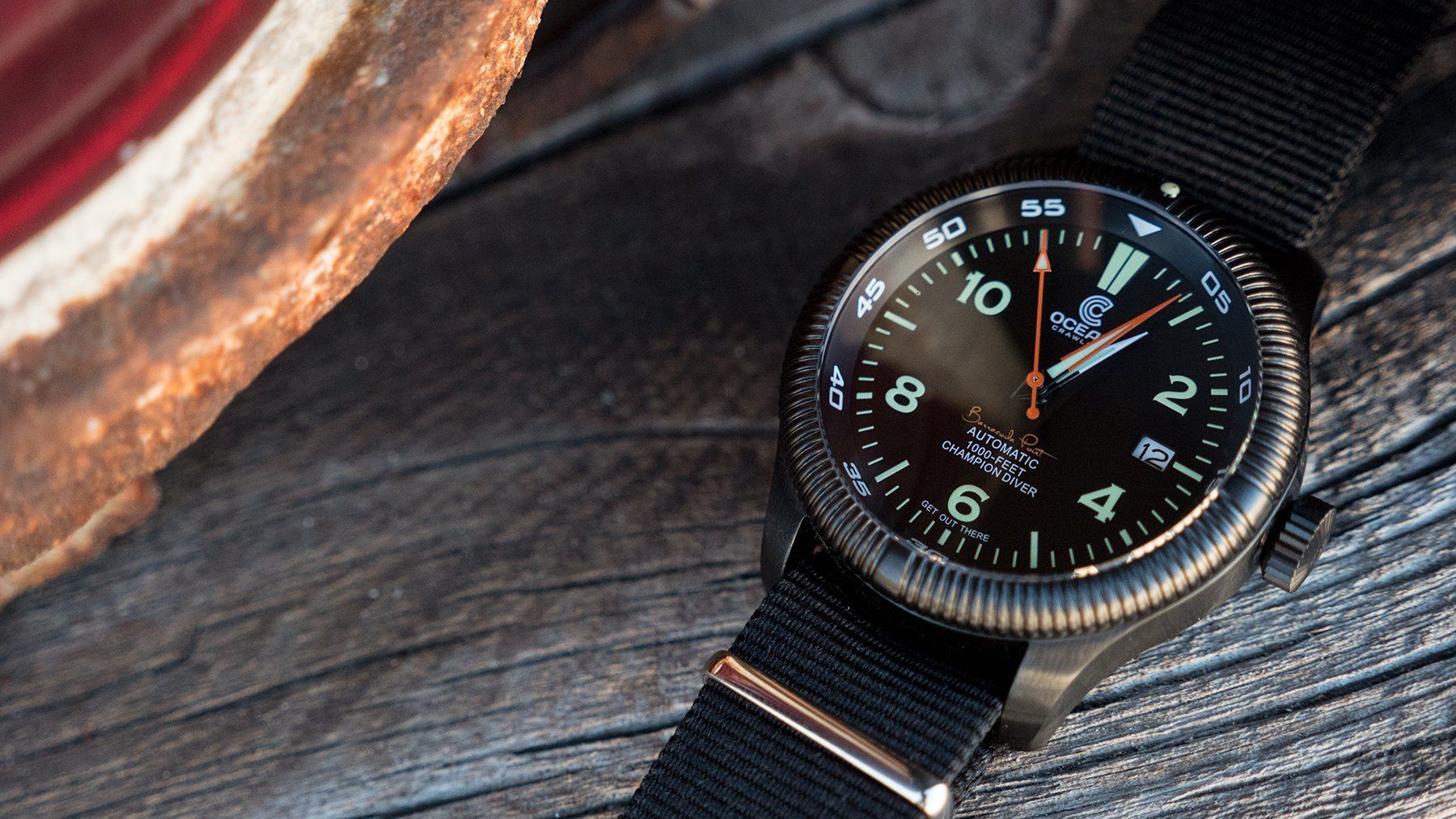 Black | Nylon NATO¨ style - Barton Watch Bands