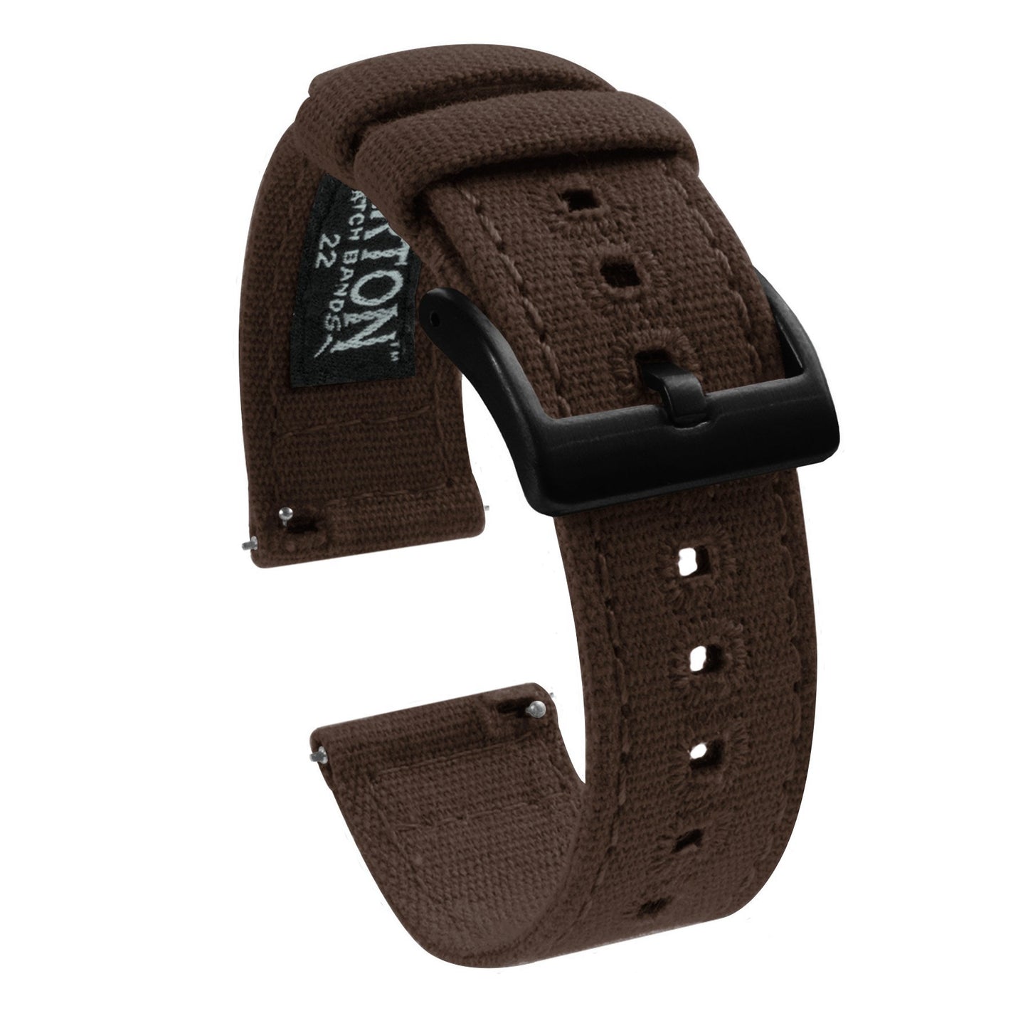 Fossil Gen 5 | Chocolate Brown Canvas - Barton Watch Bands