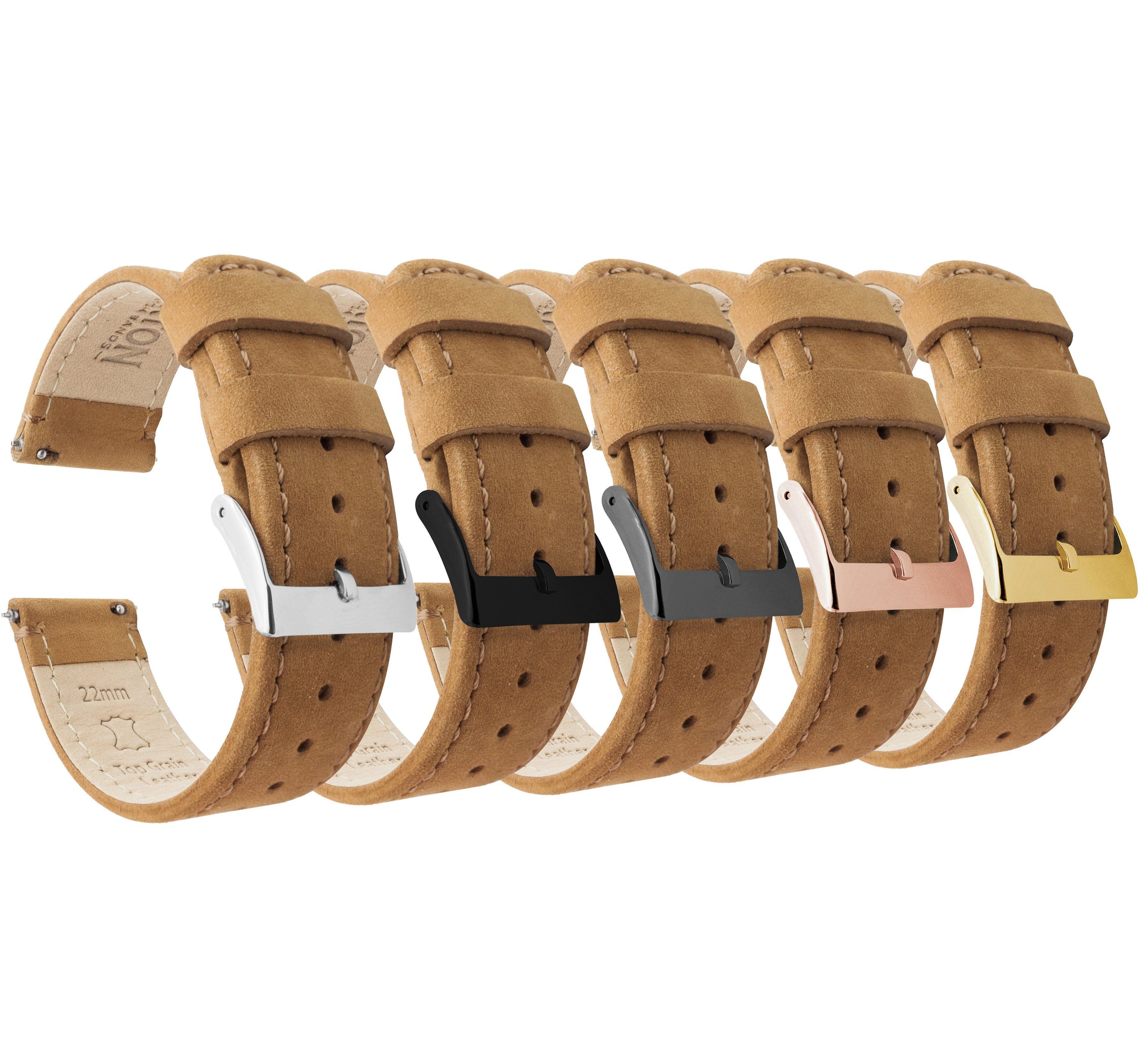 Gingerbread Leather | Gingerbread Stitching - Barton Watch Bands