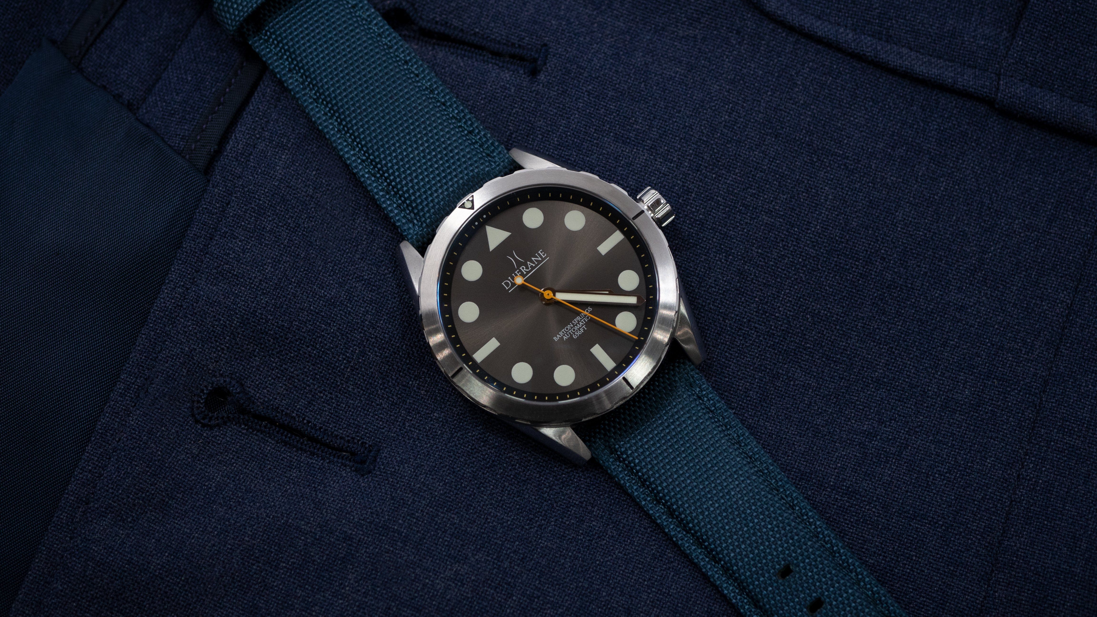 Navy Blue | Sailcloth Quick Release - Barton Watch Bands
