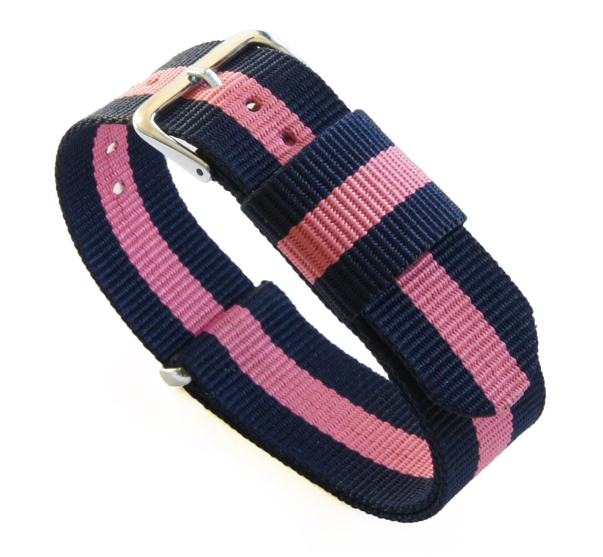 Navy & Pink | Nylon NATO® style - Barton Watch Bands