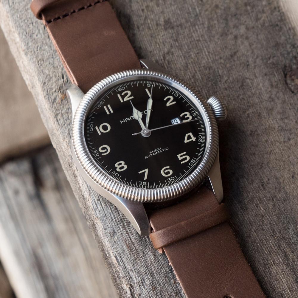 Saddle Brown | Leather NATO Style - Barton Watch Bands