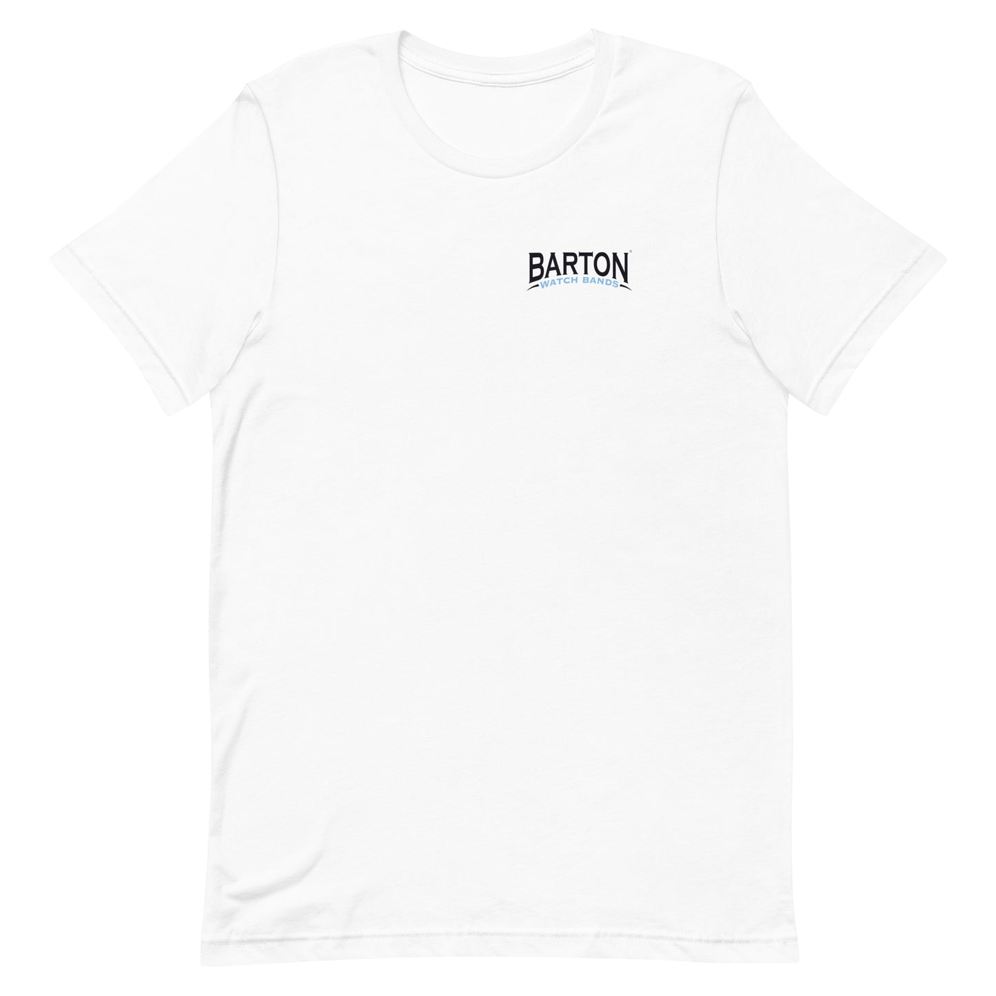 Barton White Unisex T Shirt Super Soft Watch Band