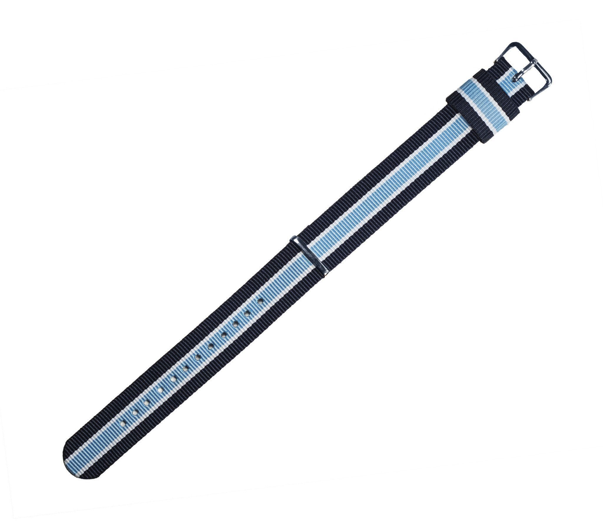 Well Aware | Navy, Sky & Ivory | Nylon NATO¨ style - Barton Watch Bands